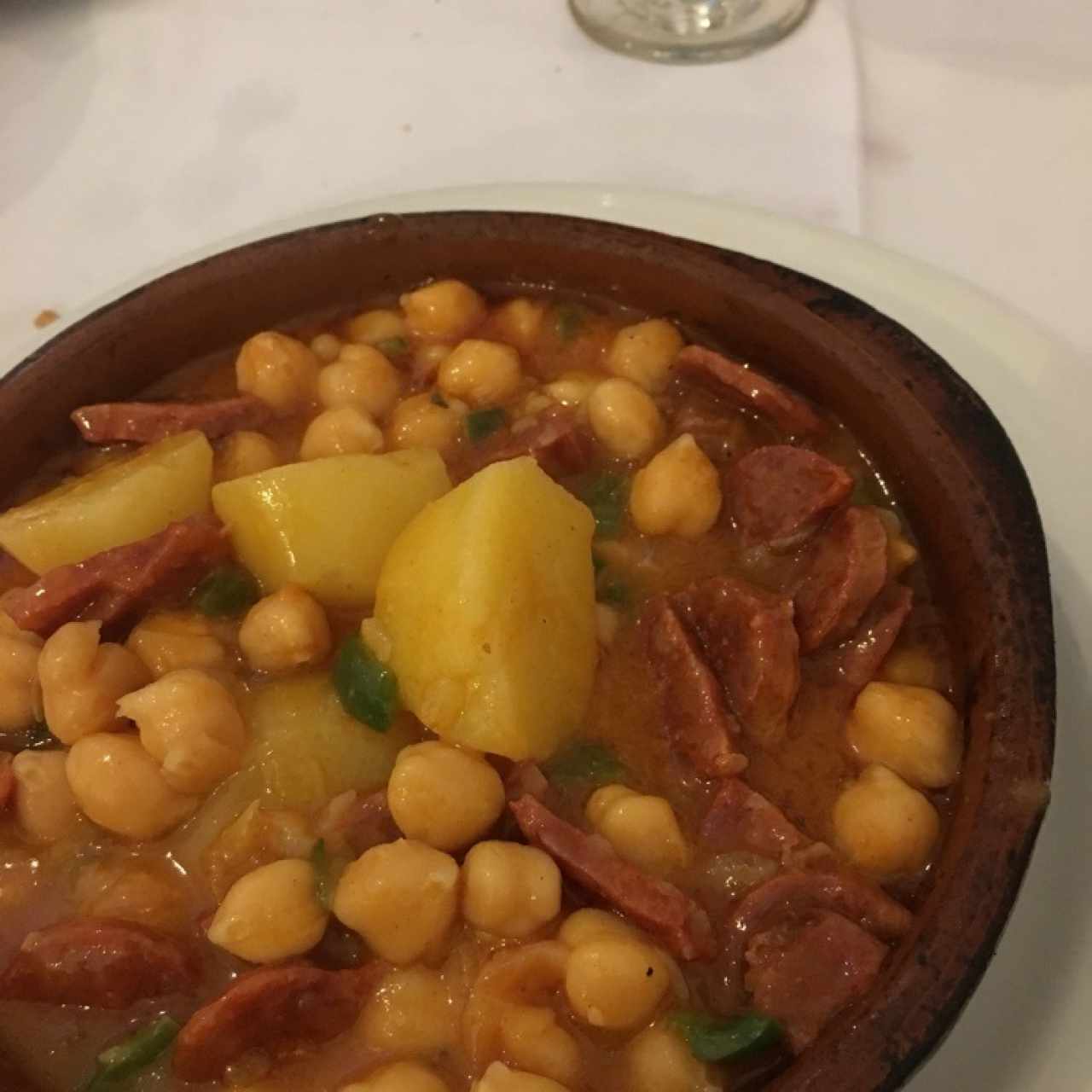 potaje de garbanzos