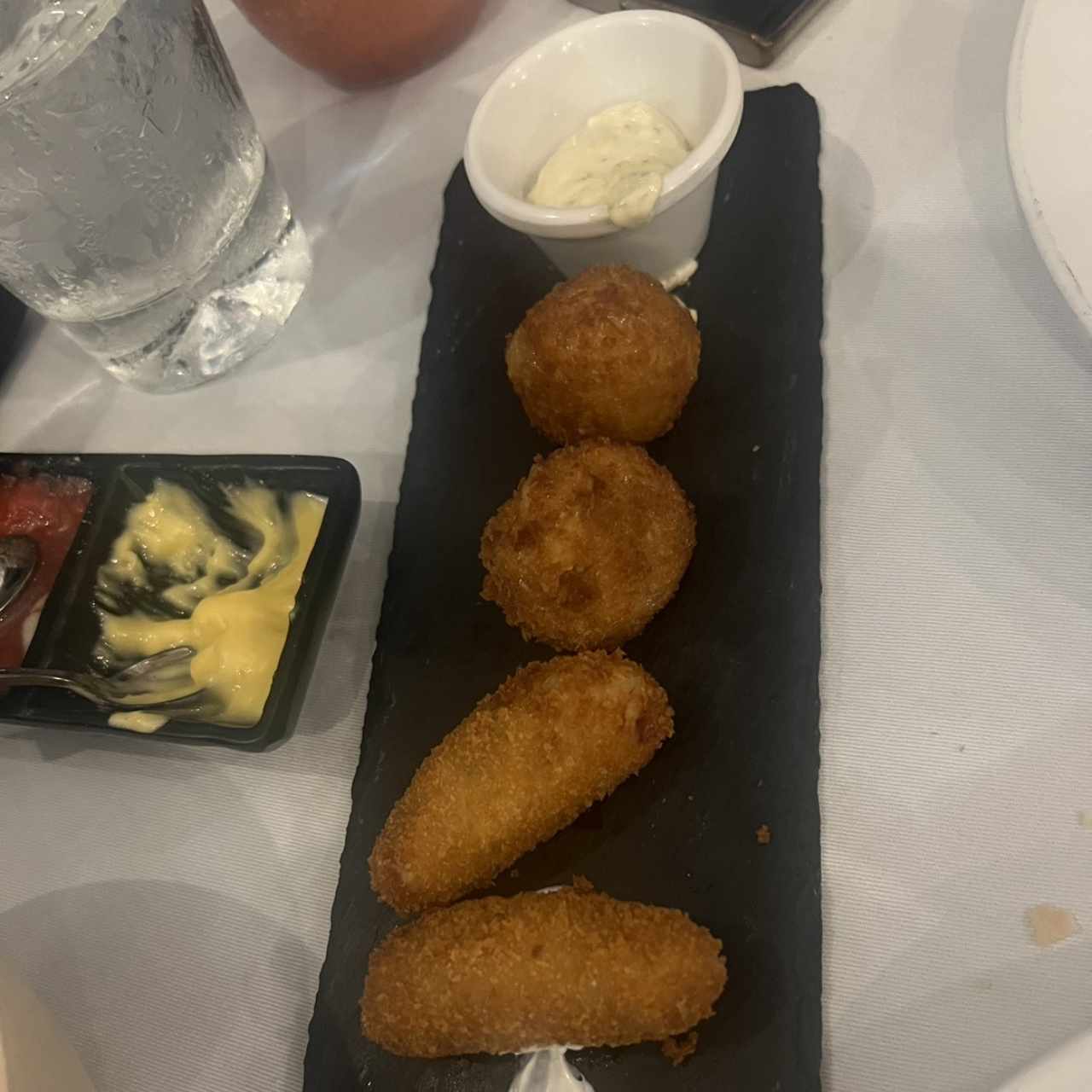 Croquetas de jamón Inerico y Chorizos 