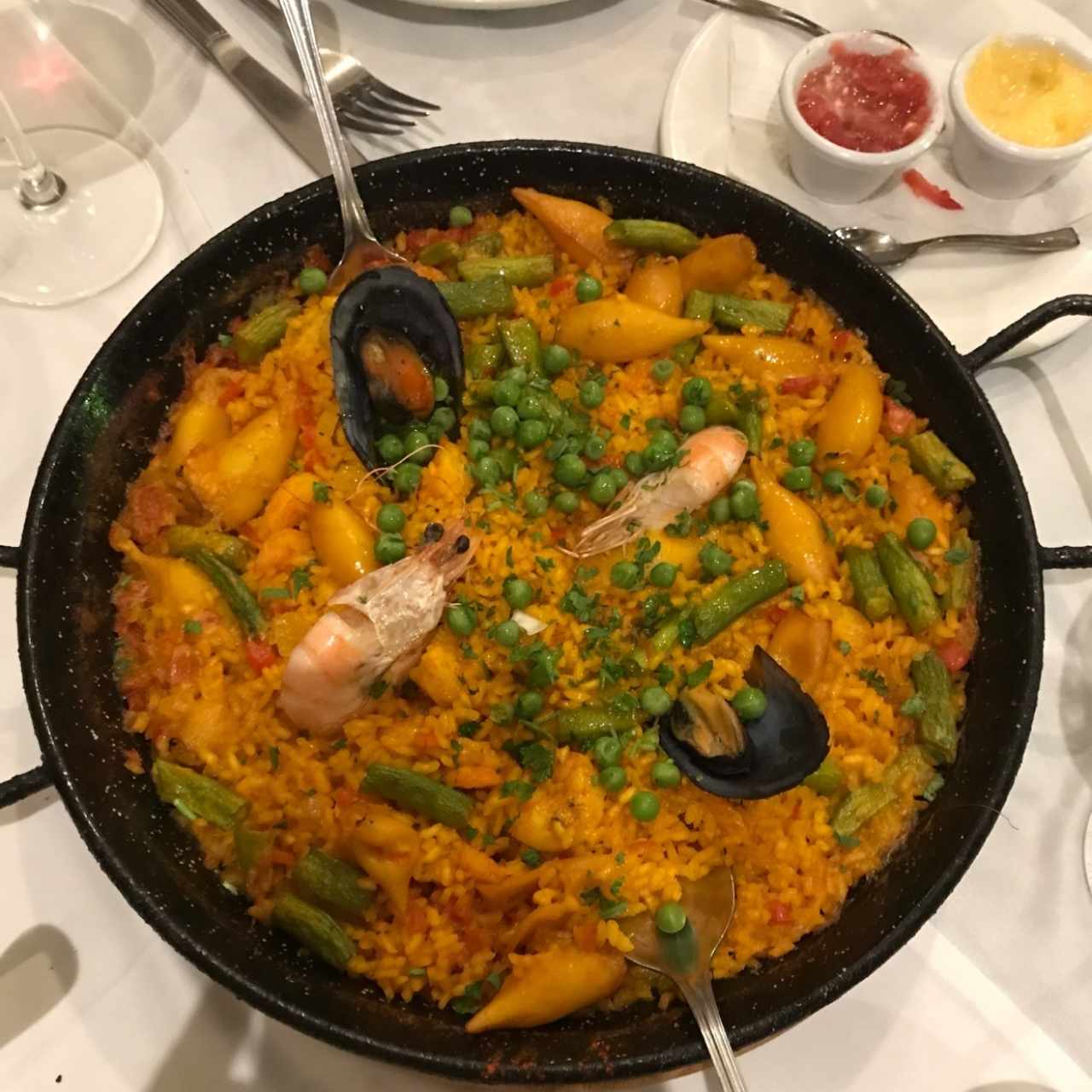 Paella de mariscos