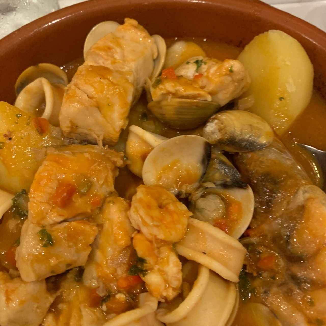 consome de mariscos