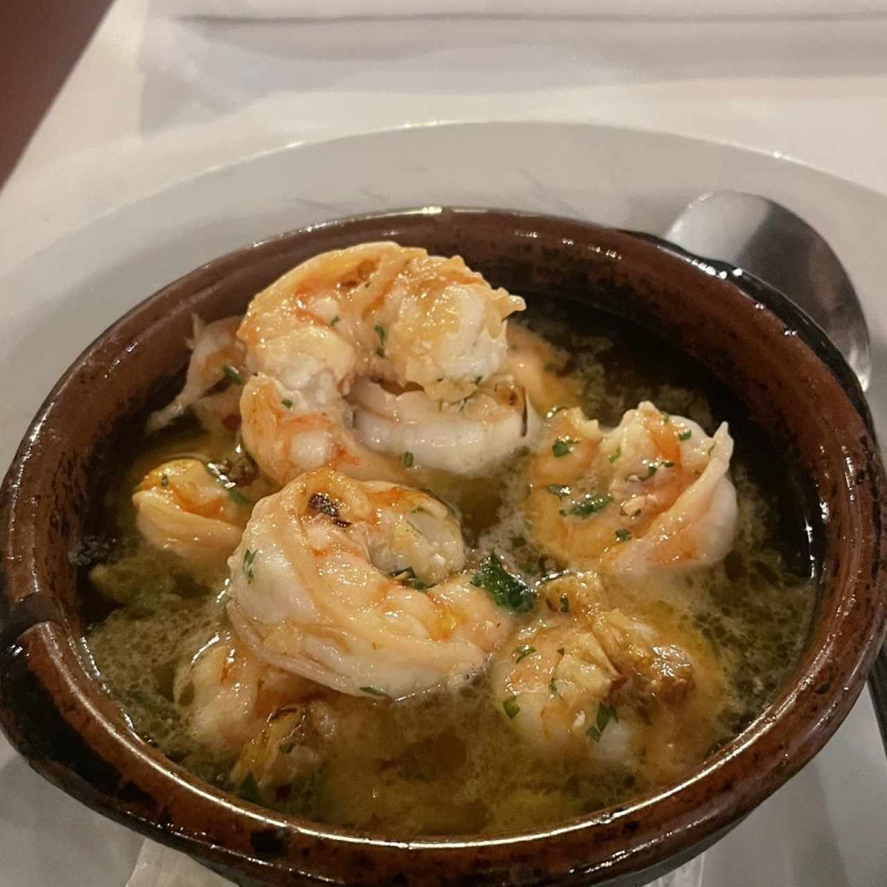 Gambas al Ajillo o Enchiladas