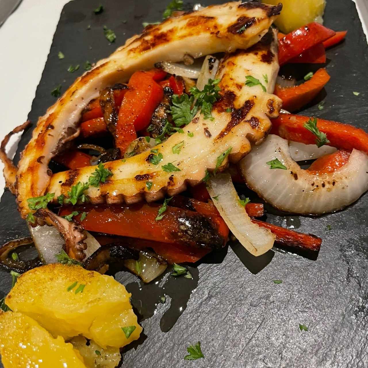 Pulpo a la parrilla