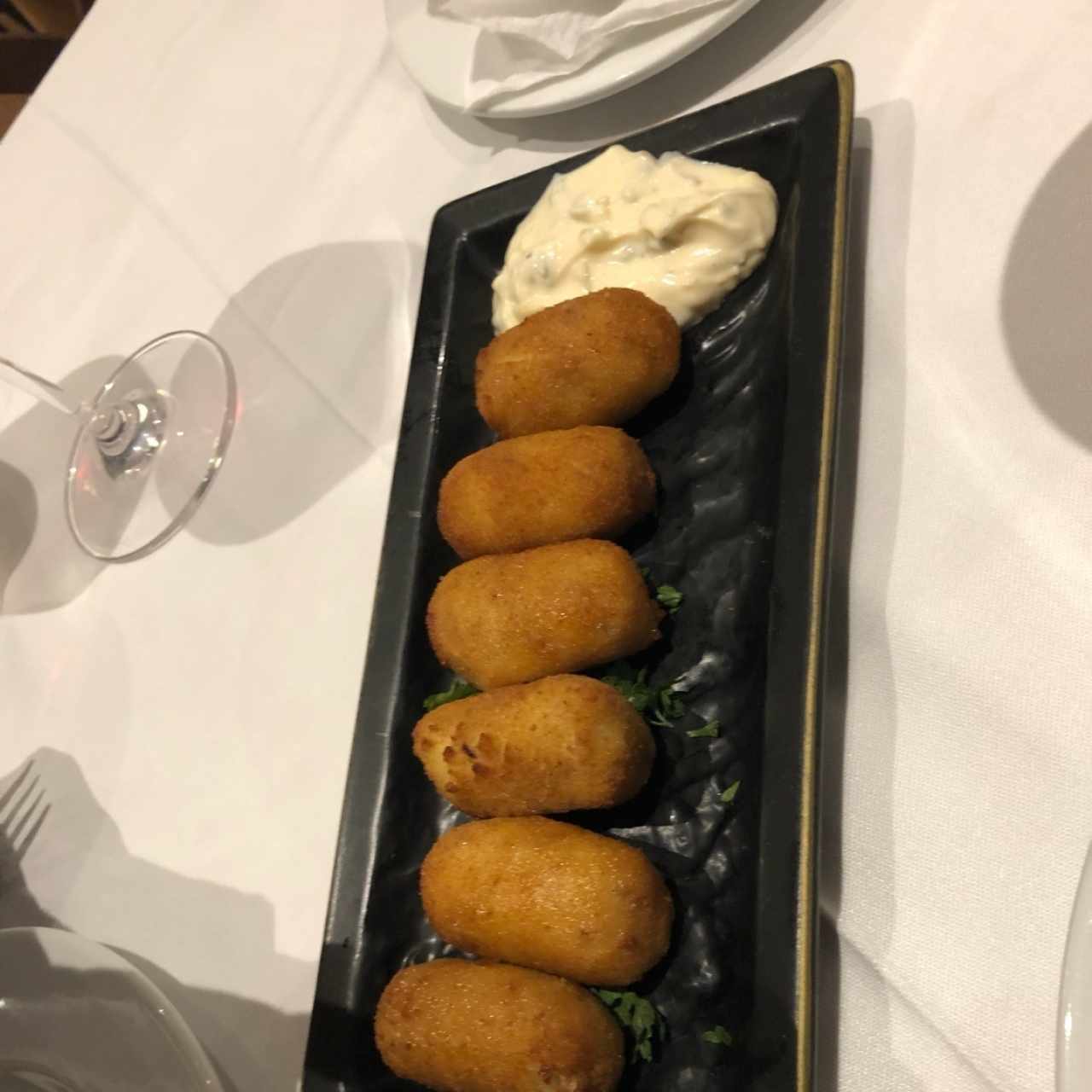 Croquetas de jamón ibérico