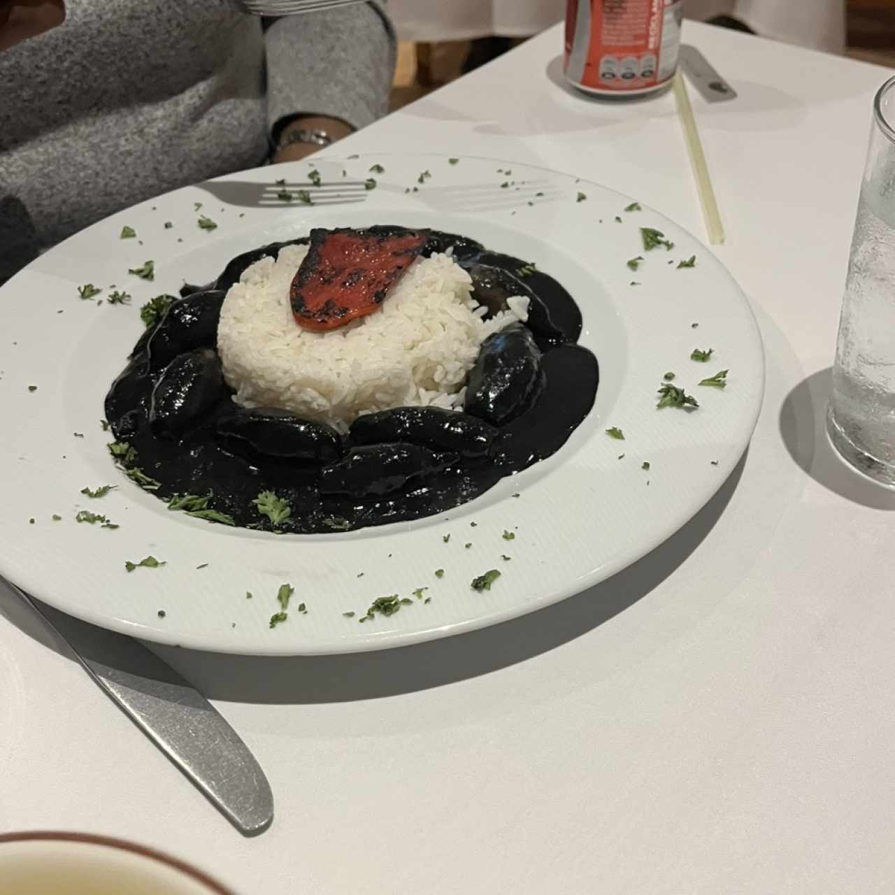 Calamares en su tinta