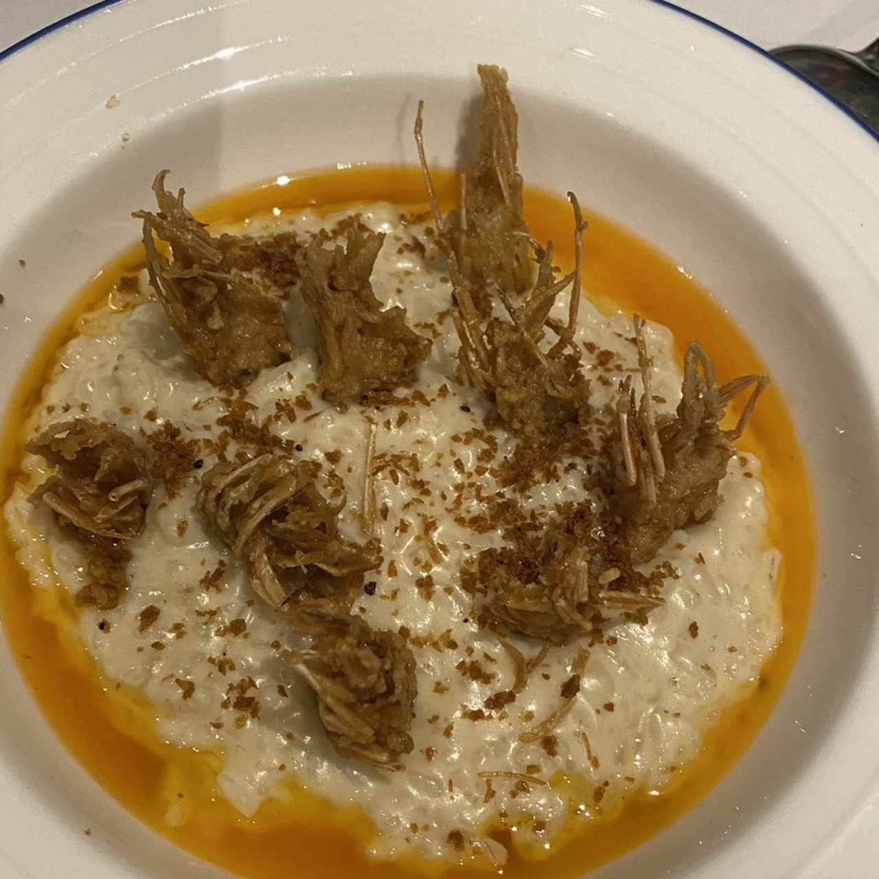 Crocante de langostino