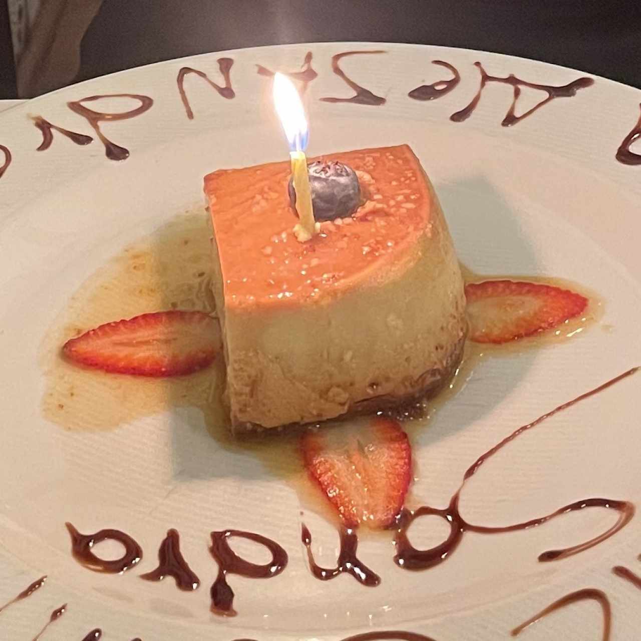 Flan de coco 