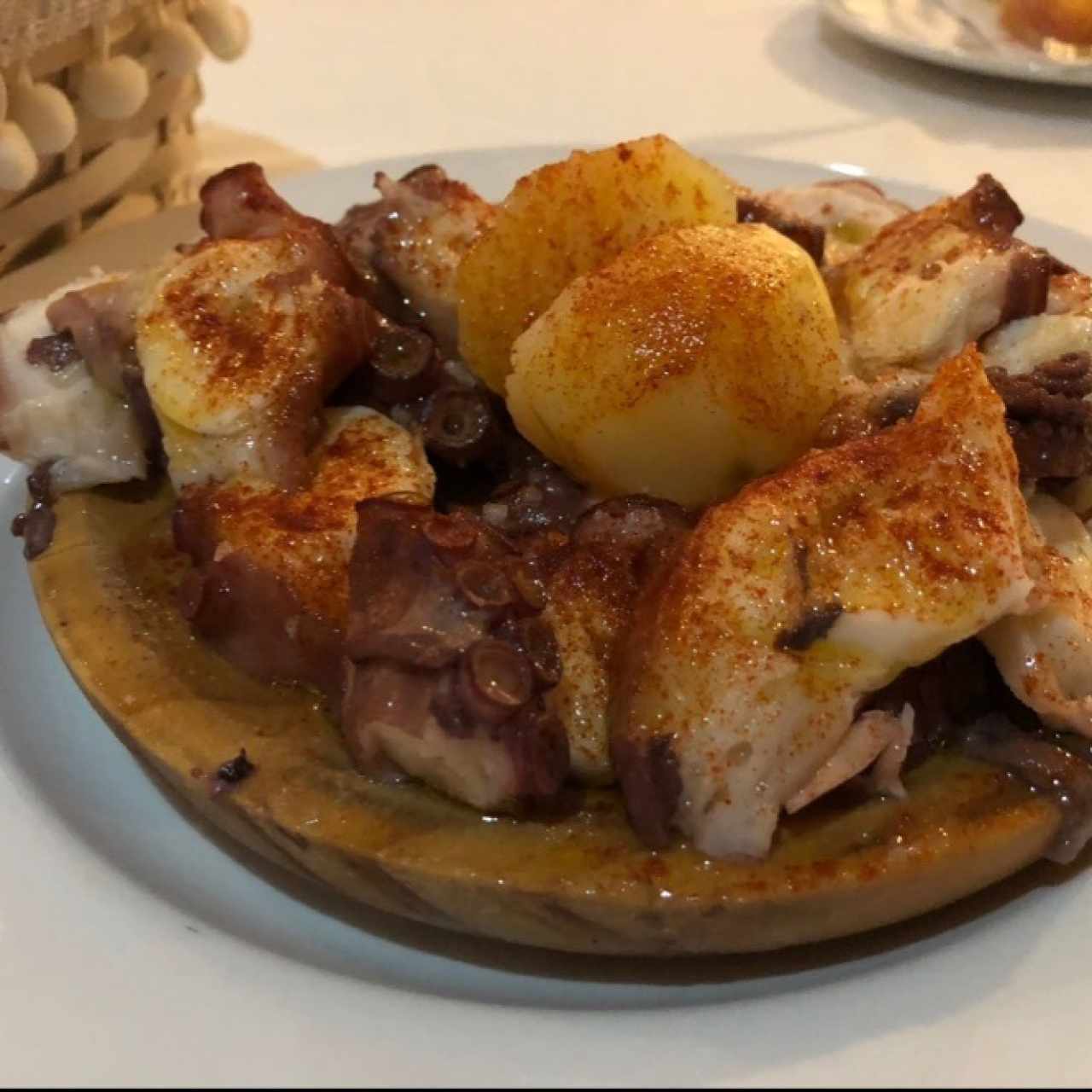 pulpo e alio , exquisito 👍👏