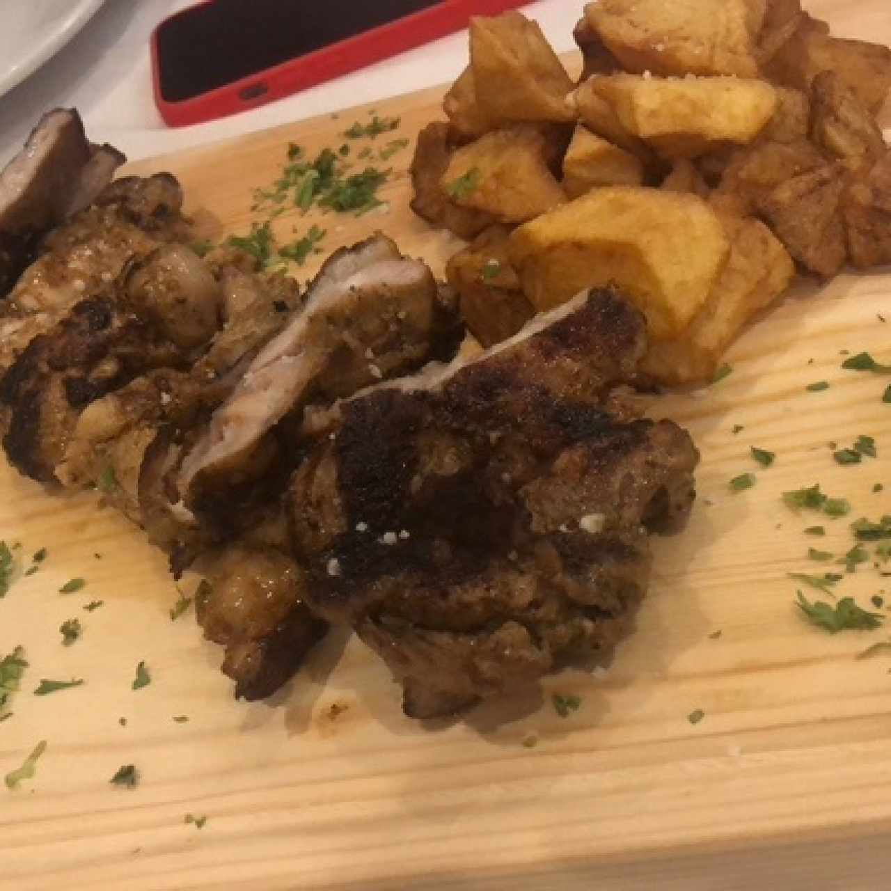 Conejo a la parrilla 