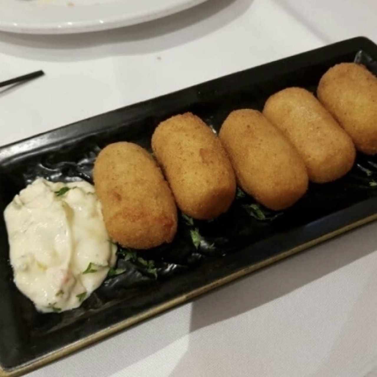 Croquetas de jamón ibérico