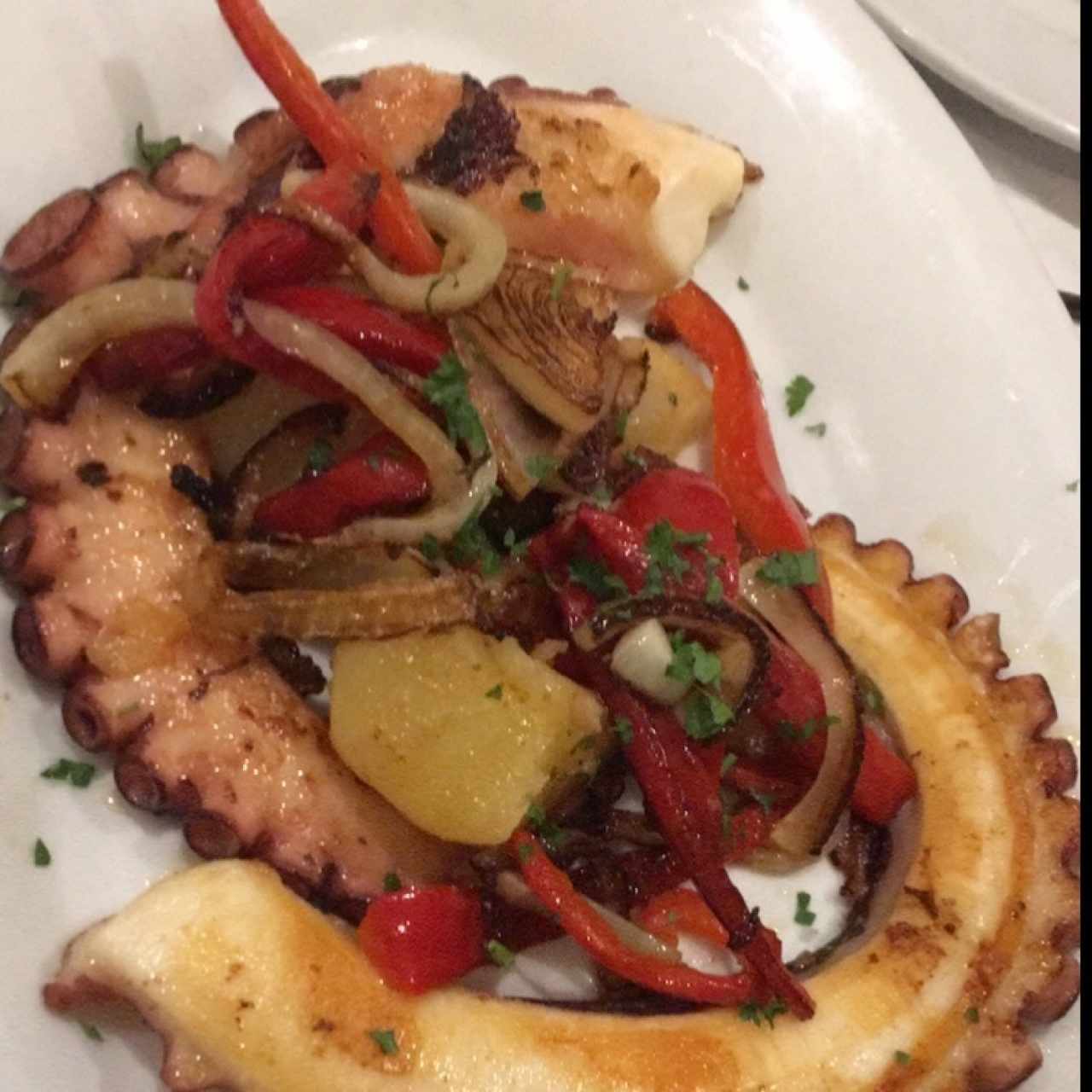 Pulpo a la parrilla