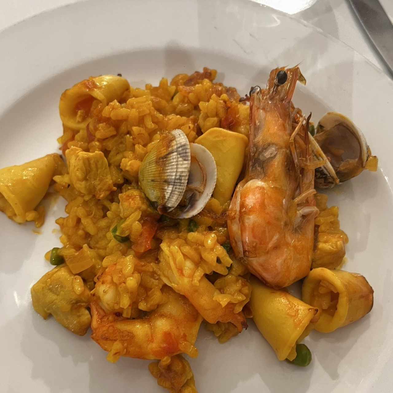 Arroz con Cerdo, Pollo y Mariscos