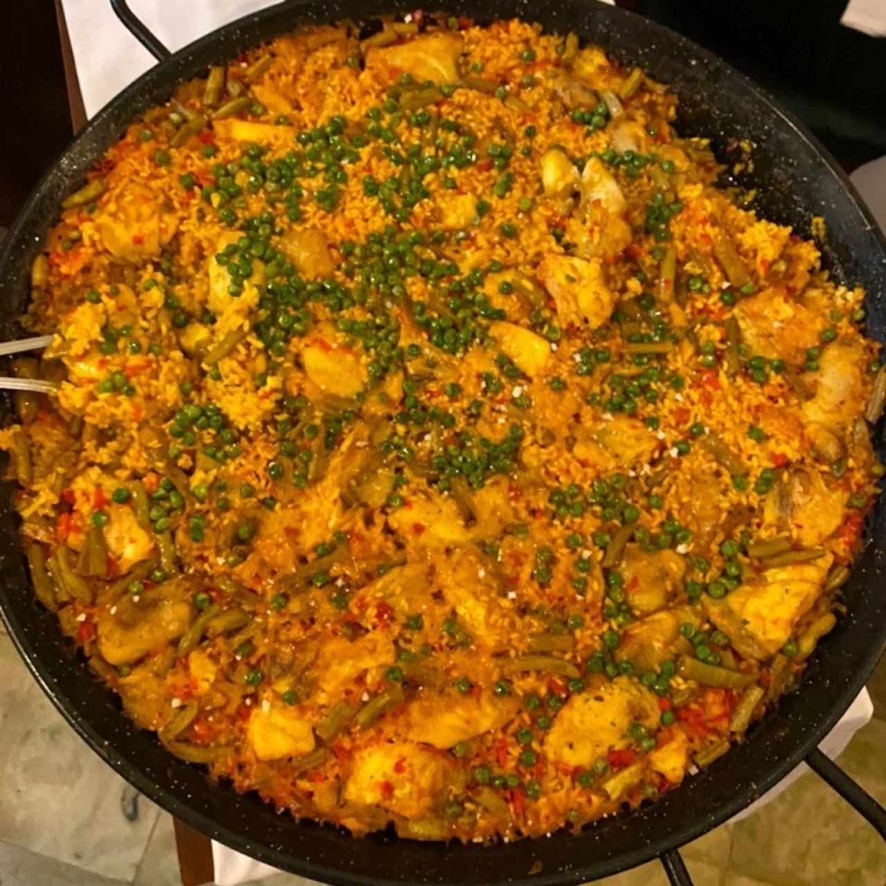 paella de pescado