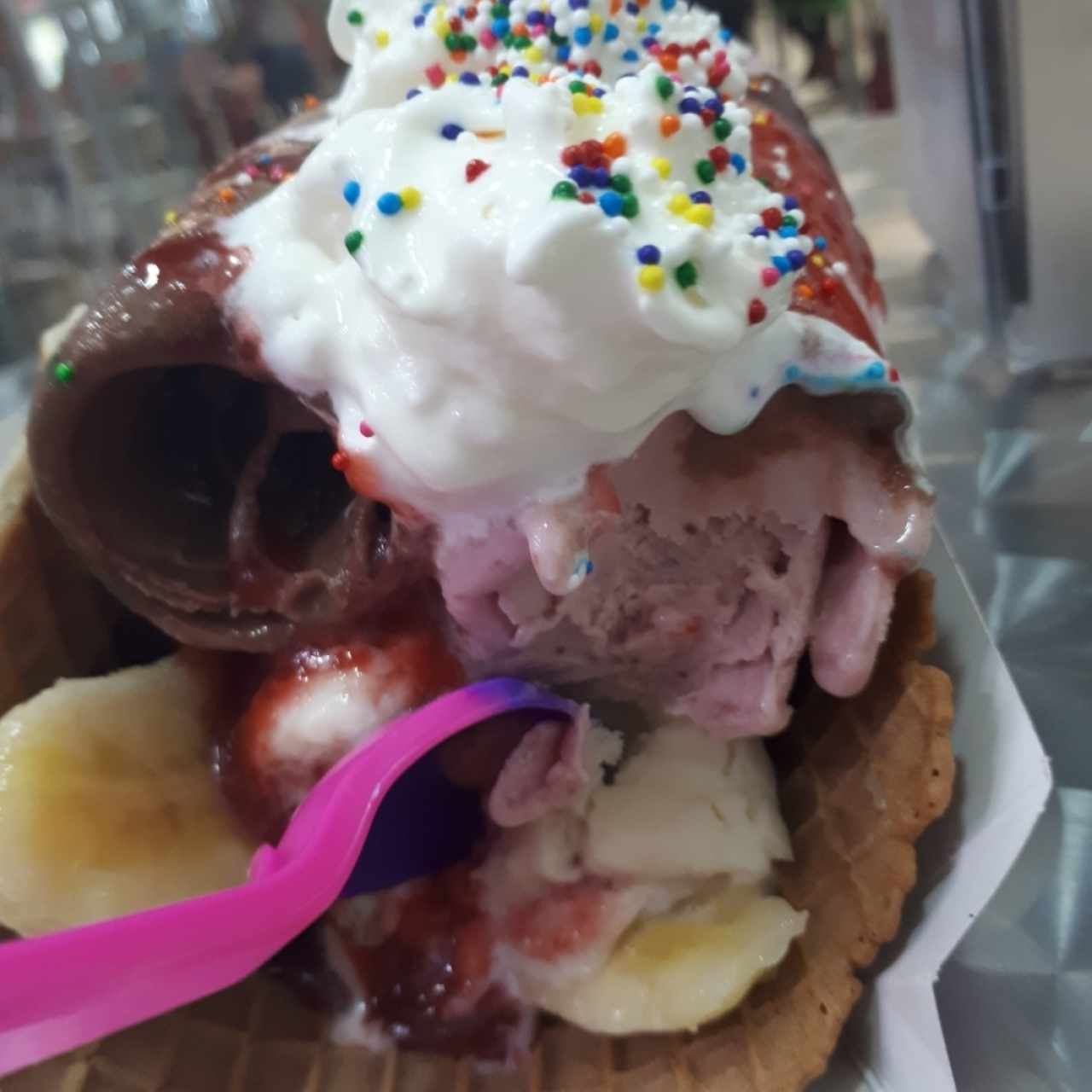 Rollo Banana split