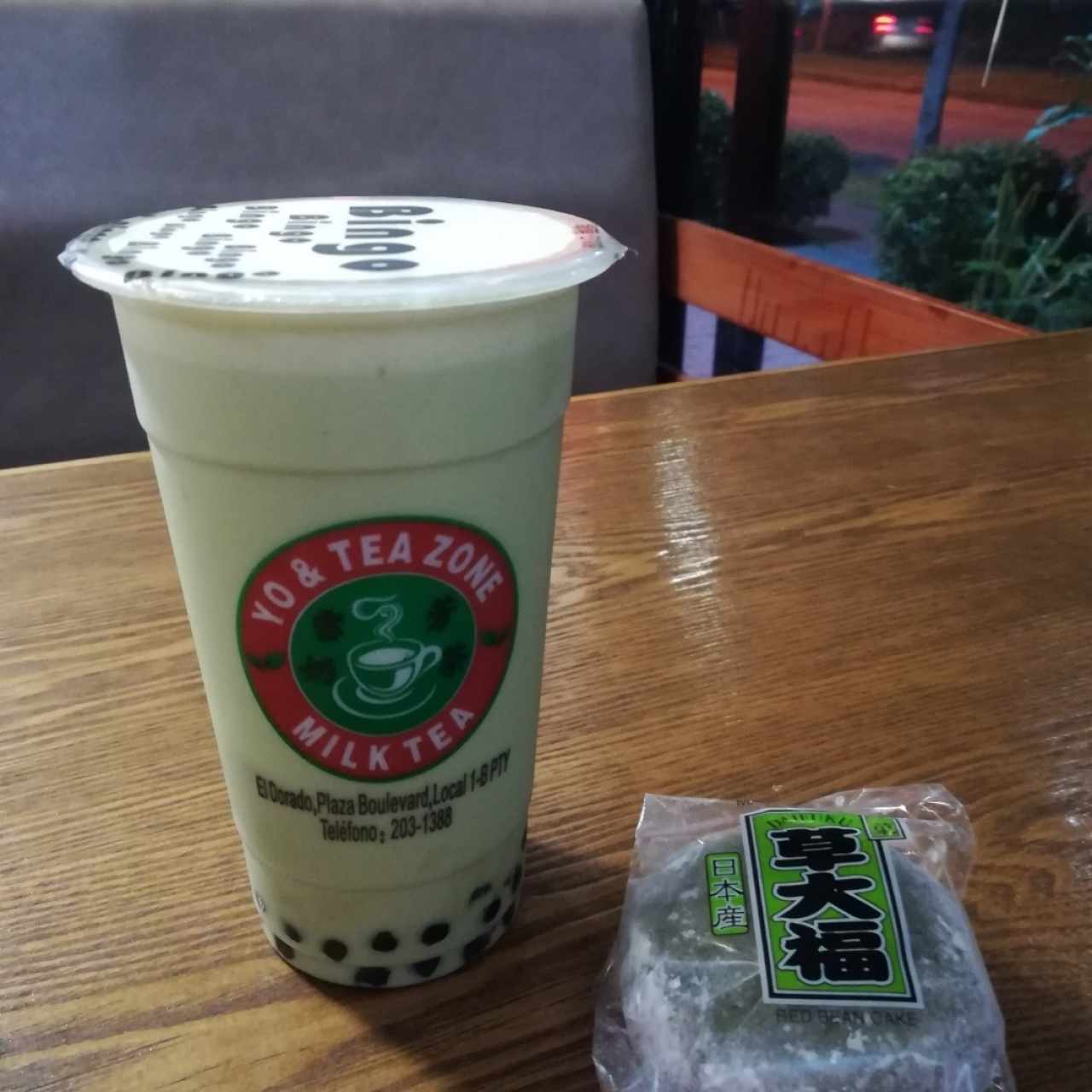 matcha bubble tea