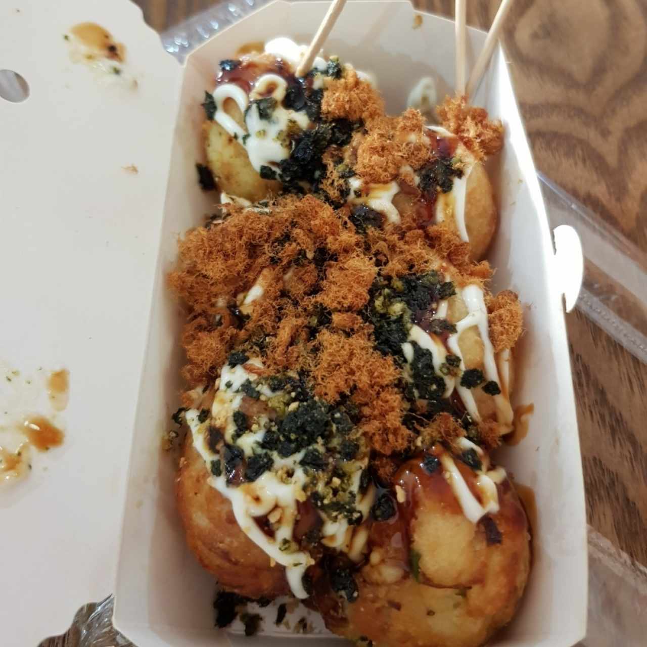 takoyaki de pulpo