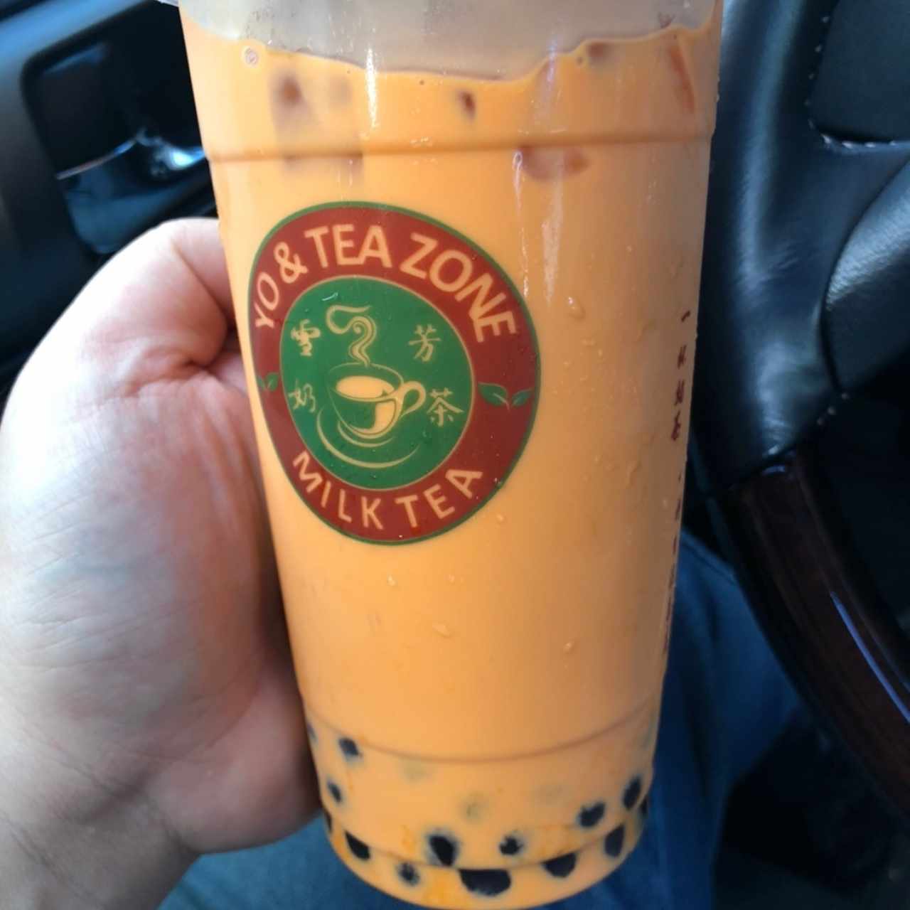 Thai tea with Bobba