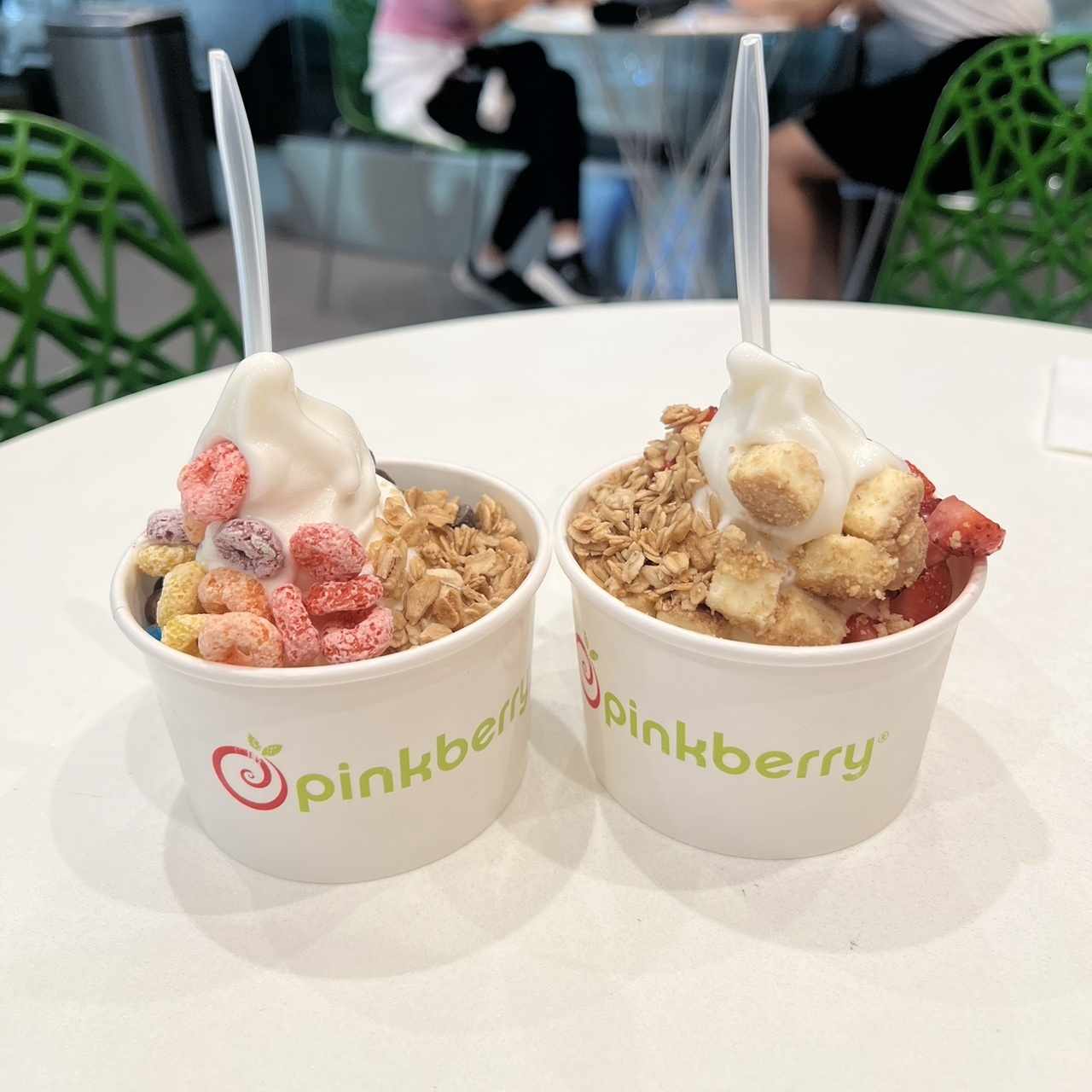 Frozen Yogurt con Toppings