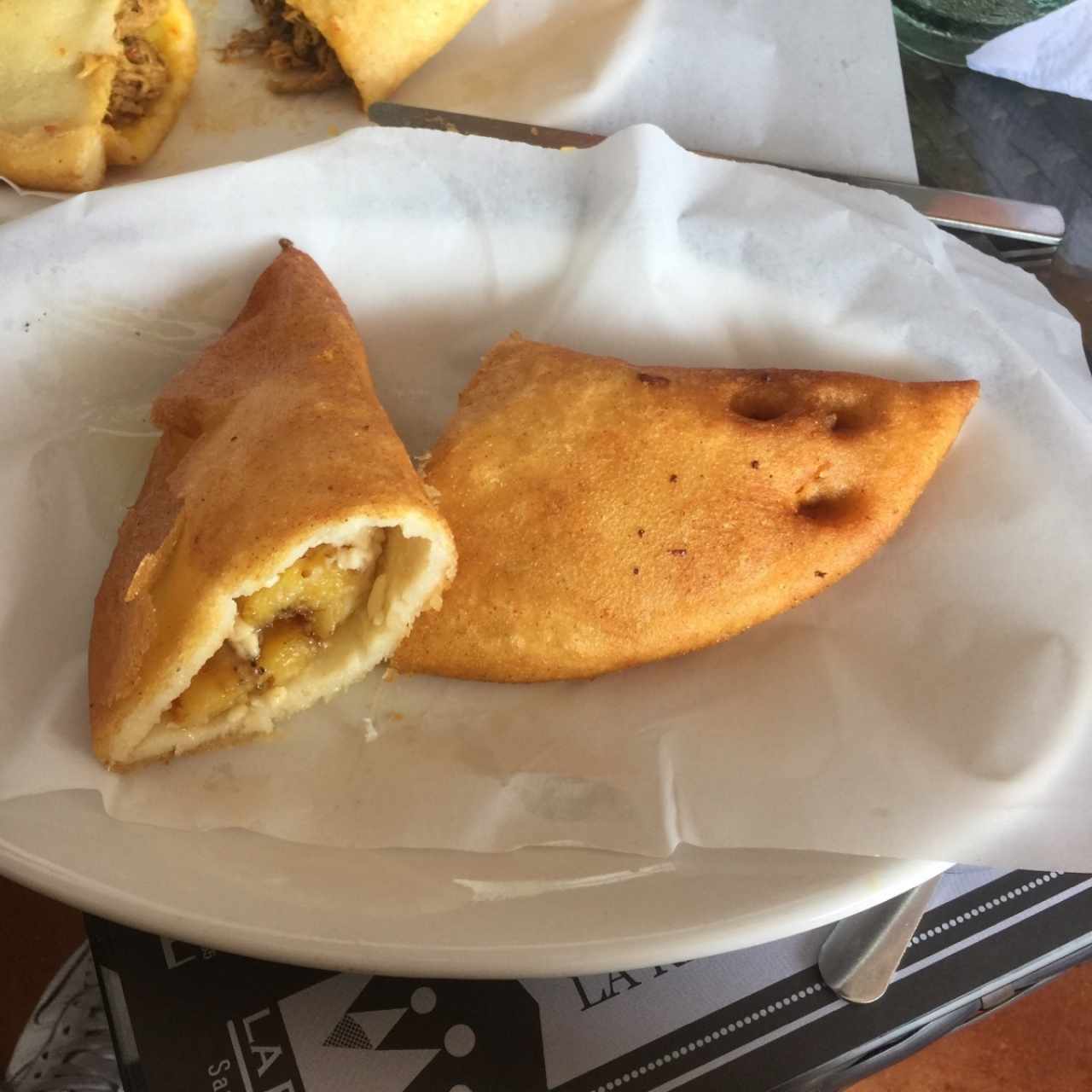 empanada de platano con queso