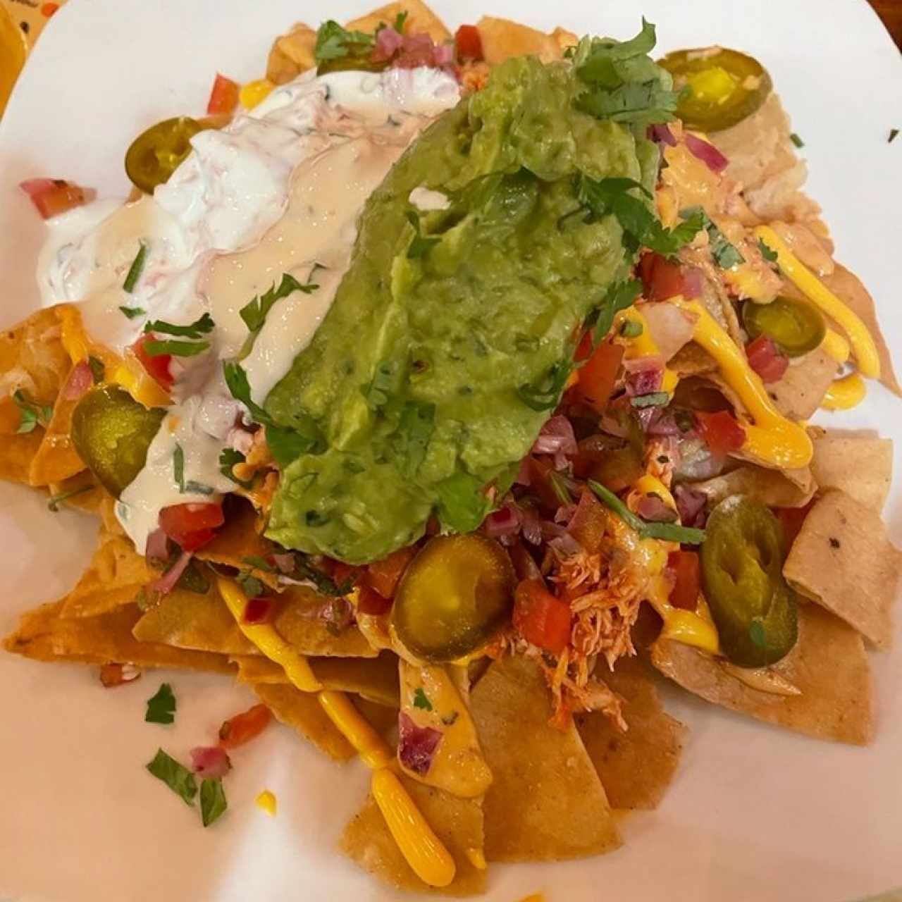 Nachos de Pollo