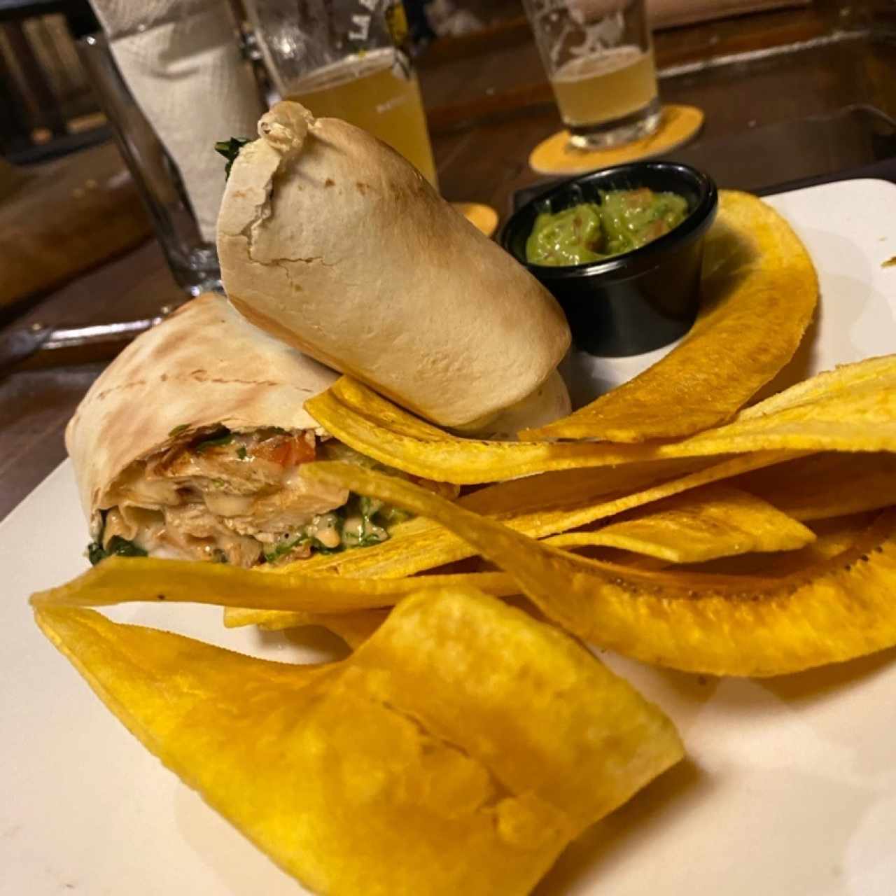 Wrap de Pollo 