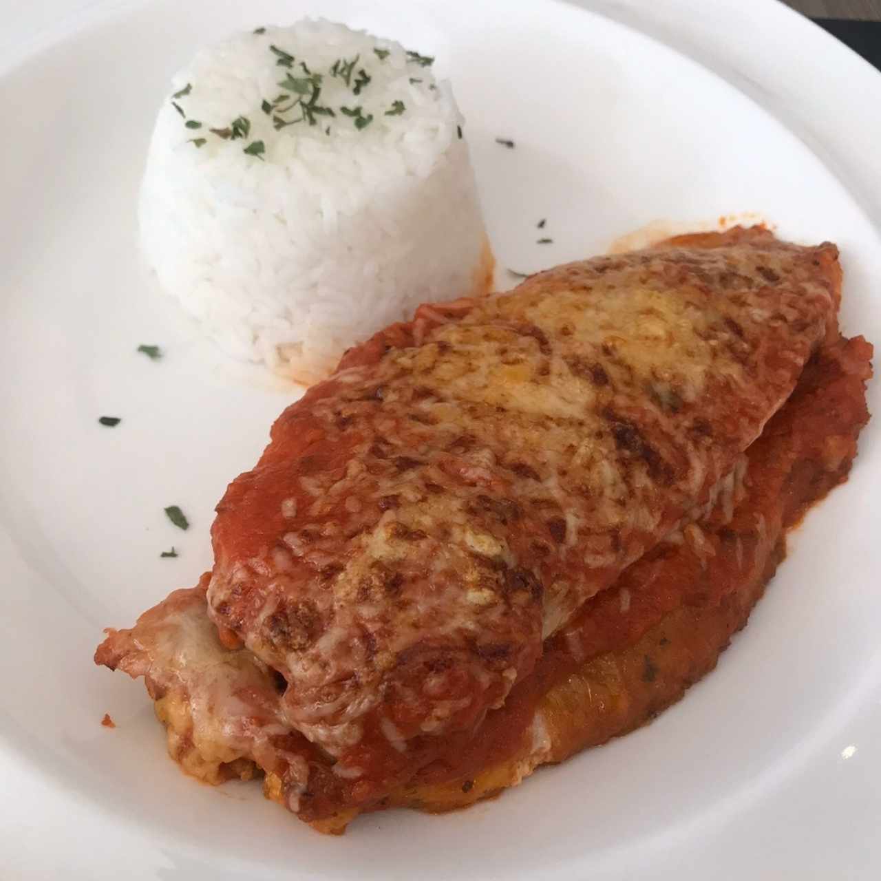 Milanesa de pollo