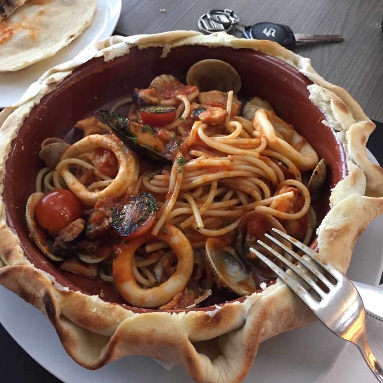 fruti di mare espaguet