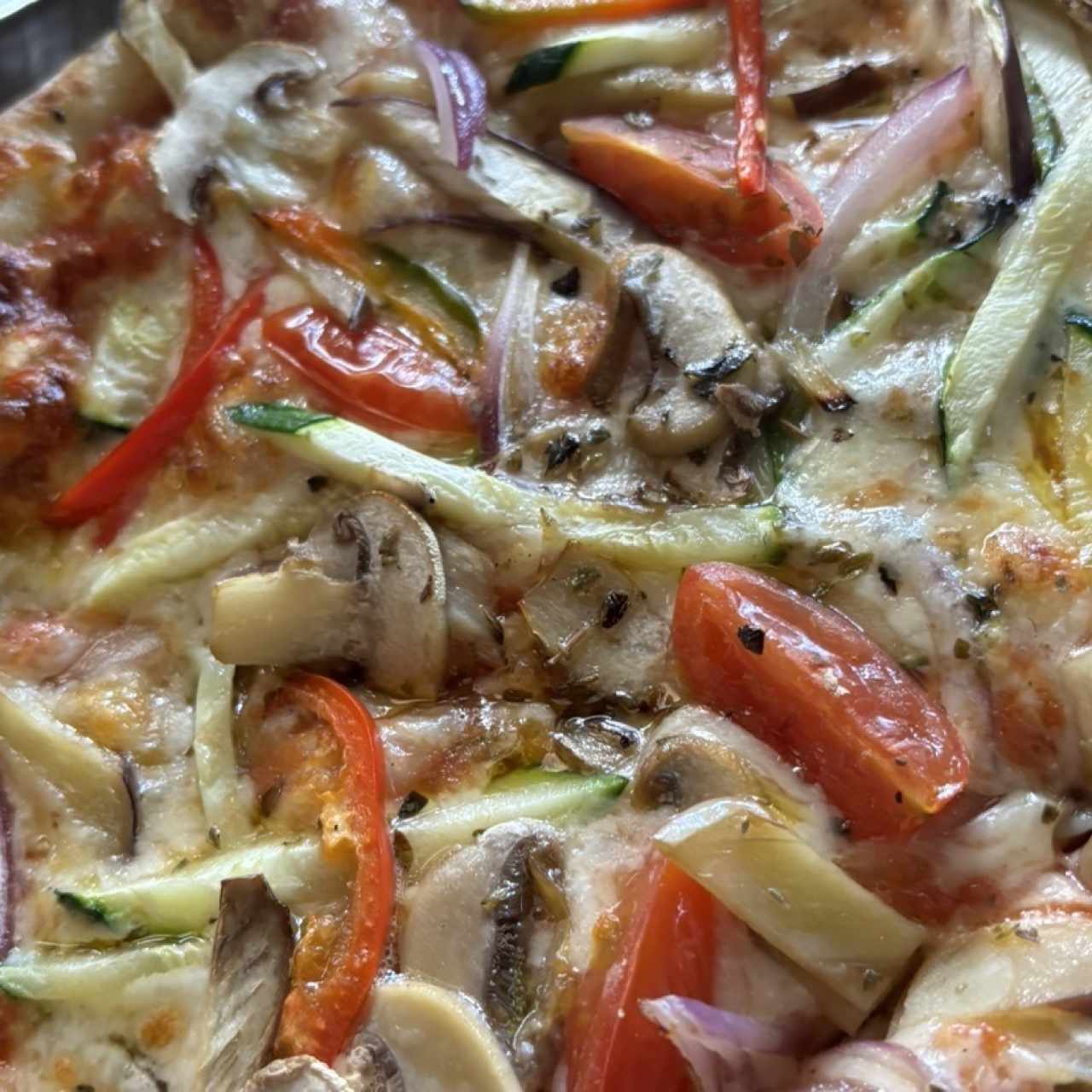 Pizza con Vegetales