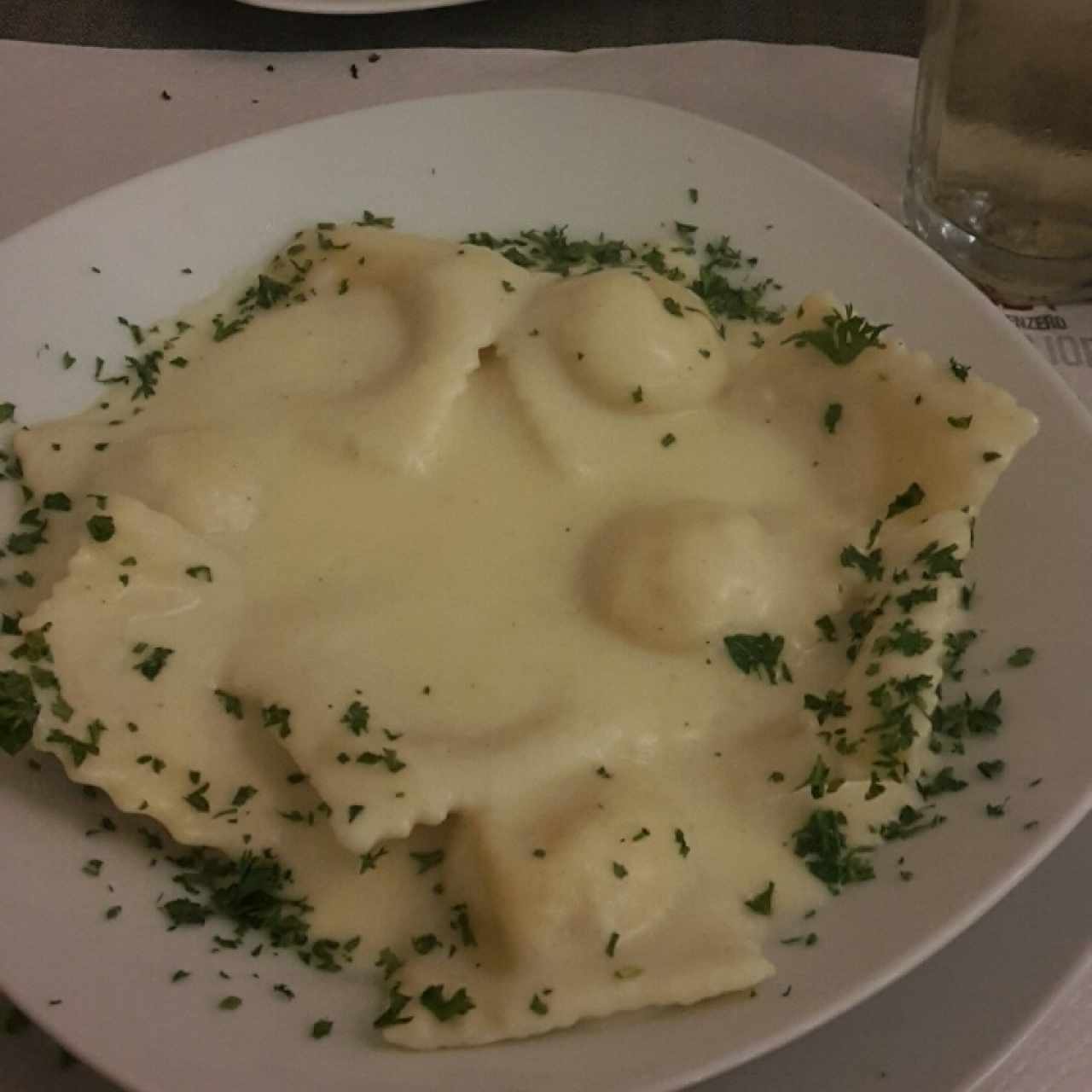 Ravioli de pollo 