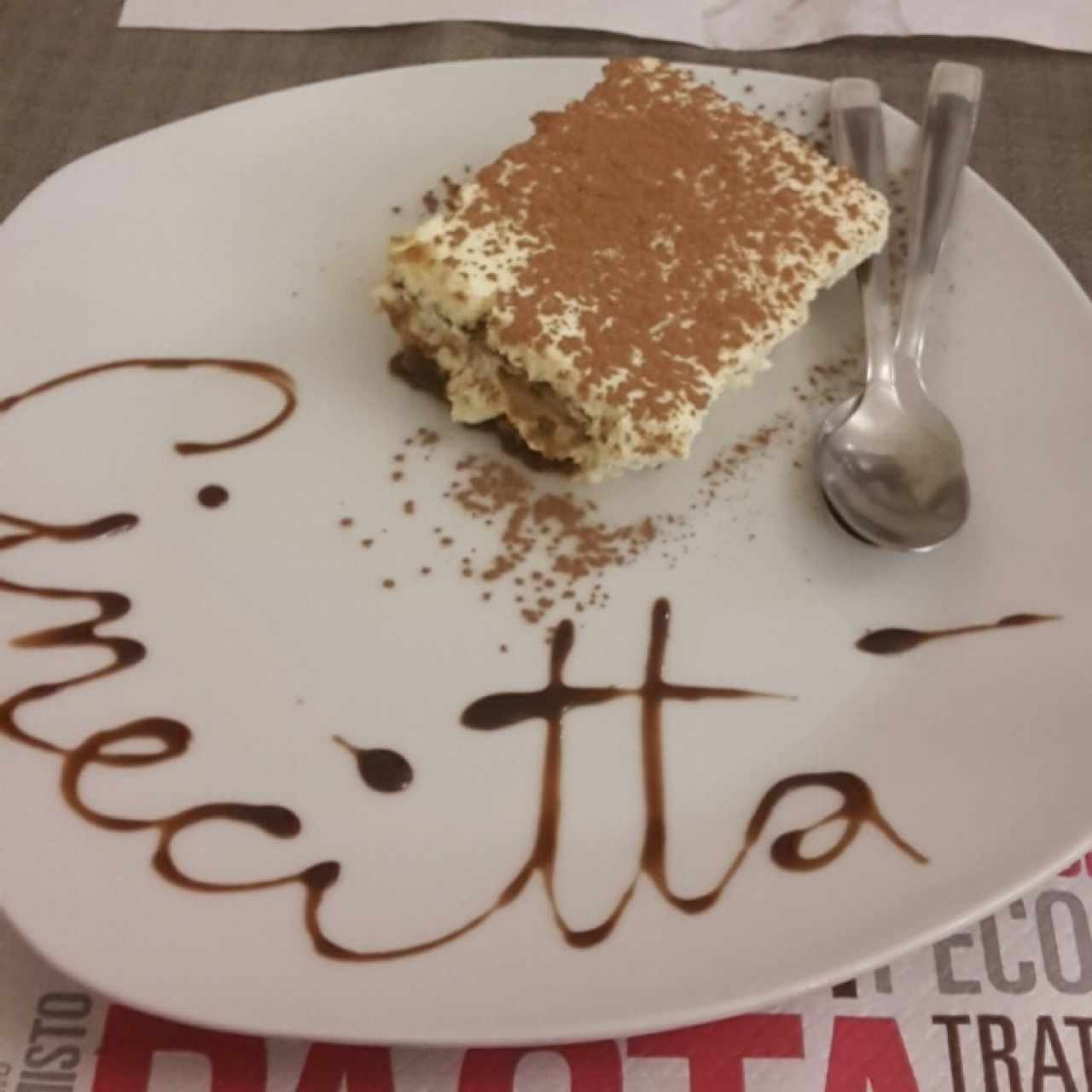 Tiramisú