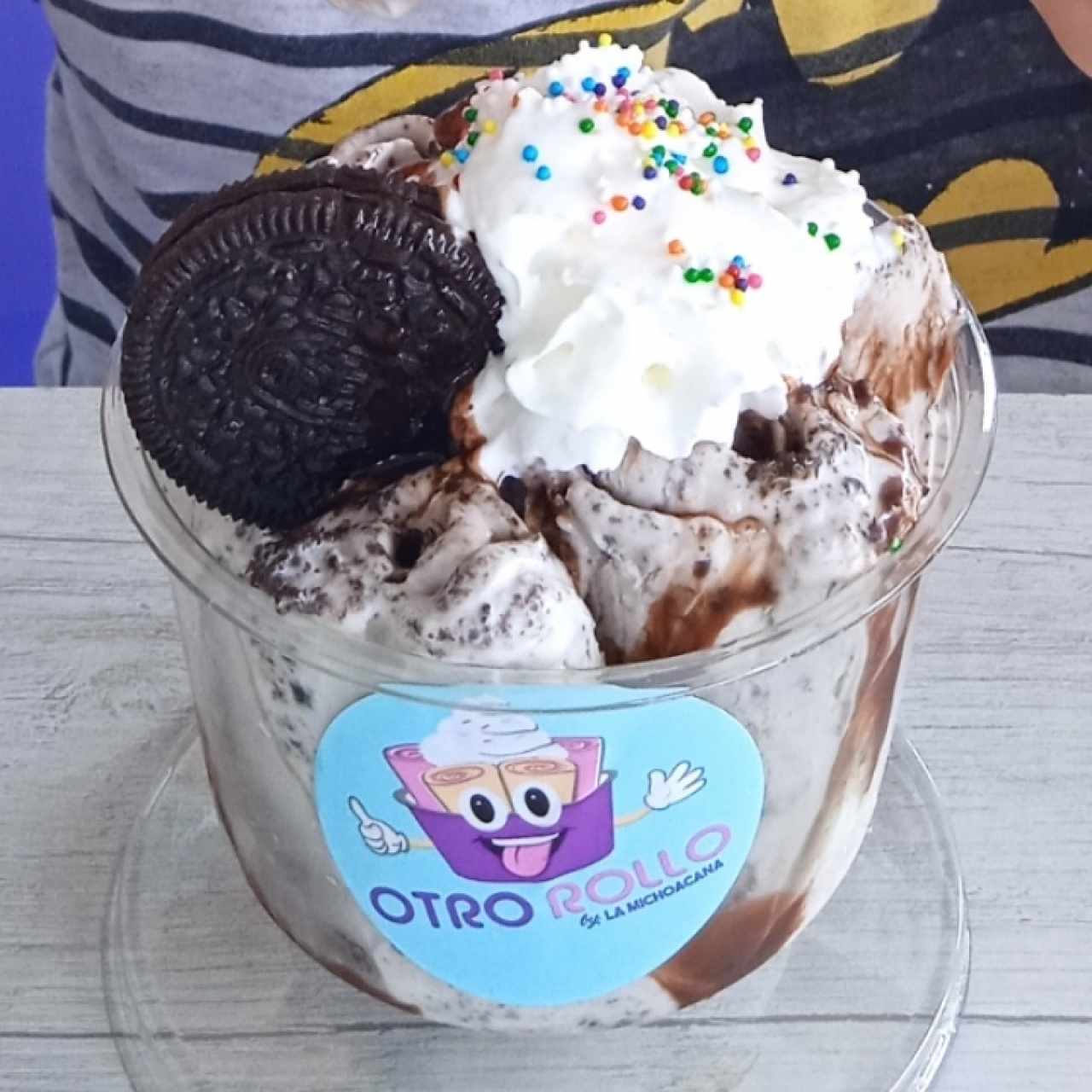 Copa de Helado Oreo