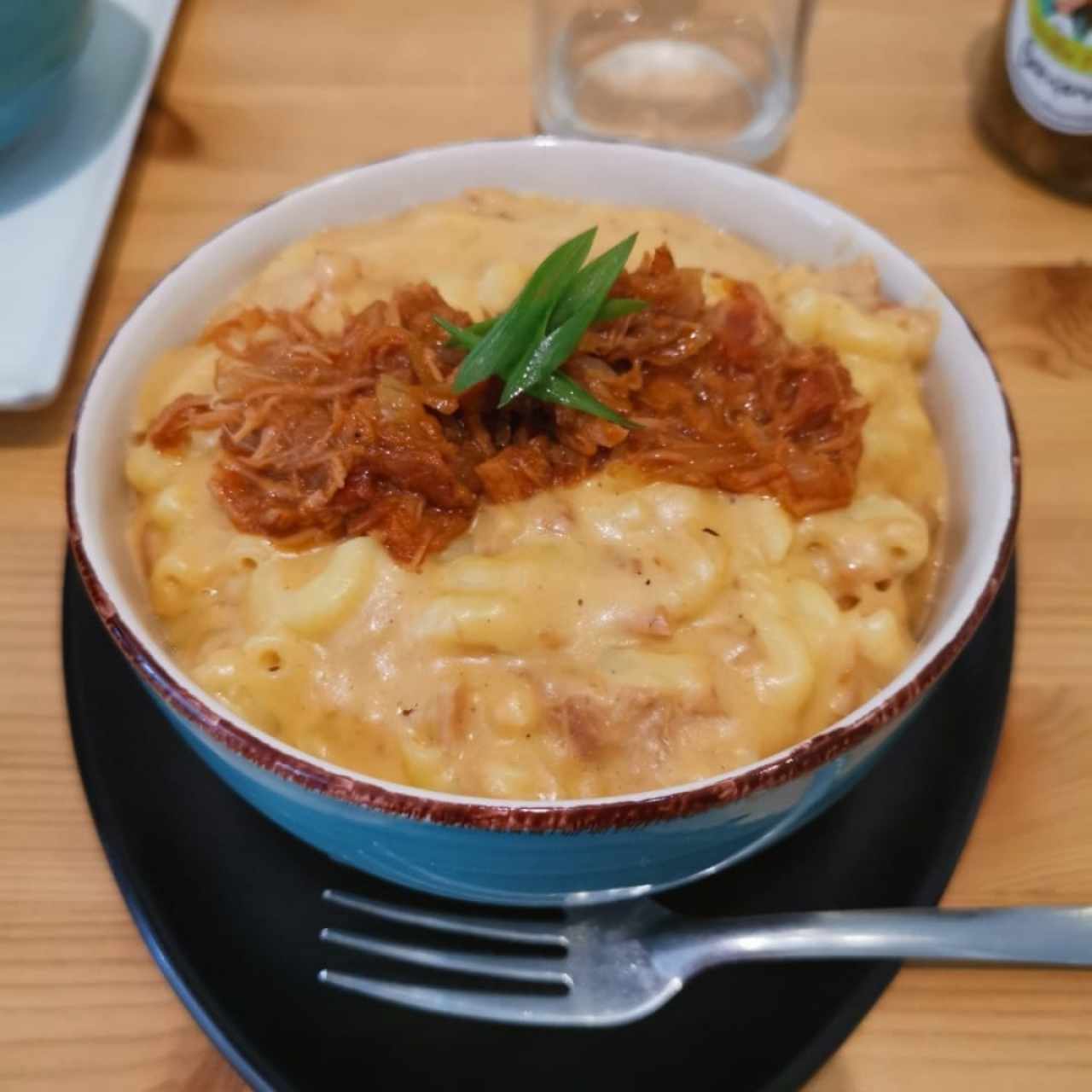 Mac & Cheese de pulled pork