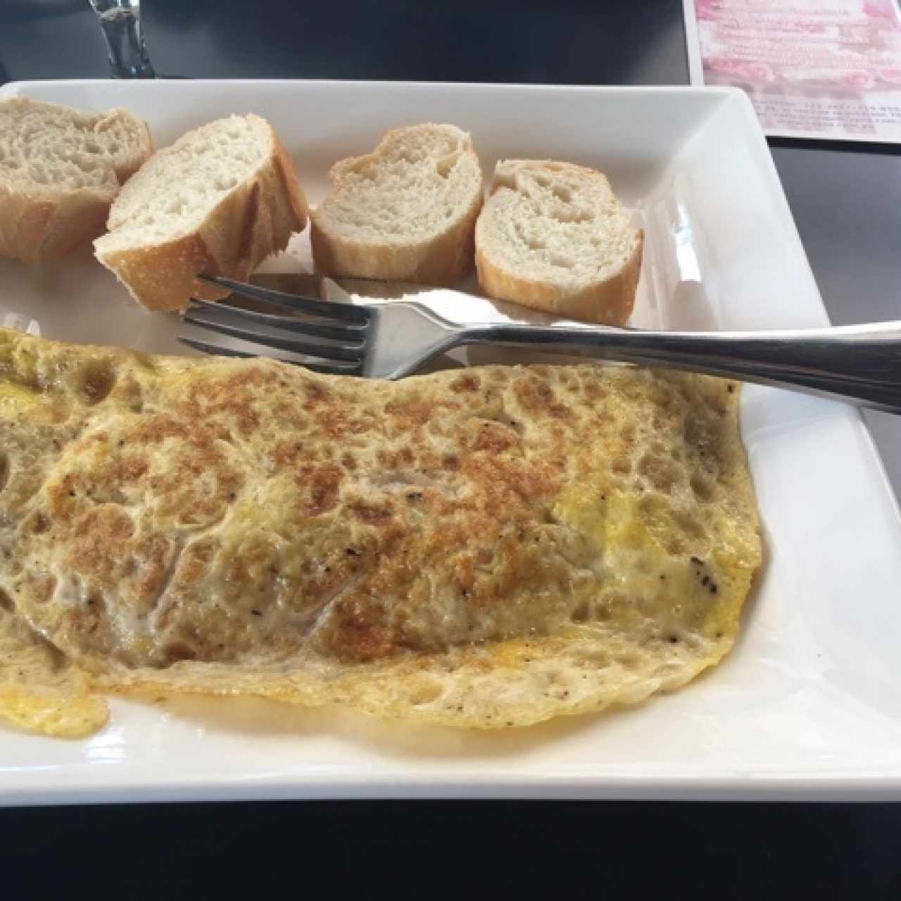 omelete de jamón 