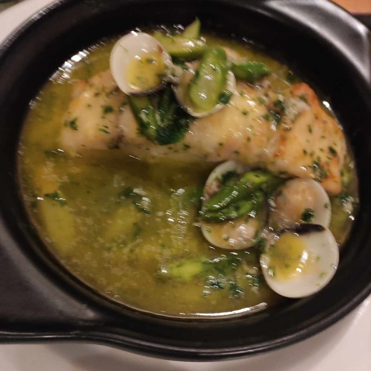 Corvina en Salsa Verde