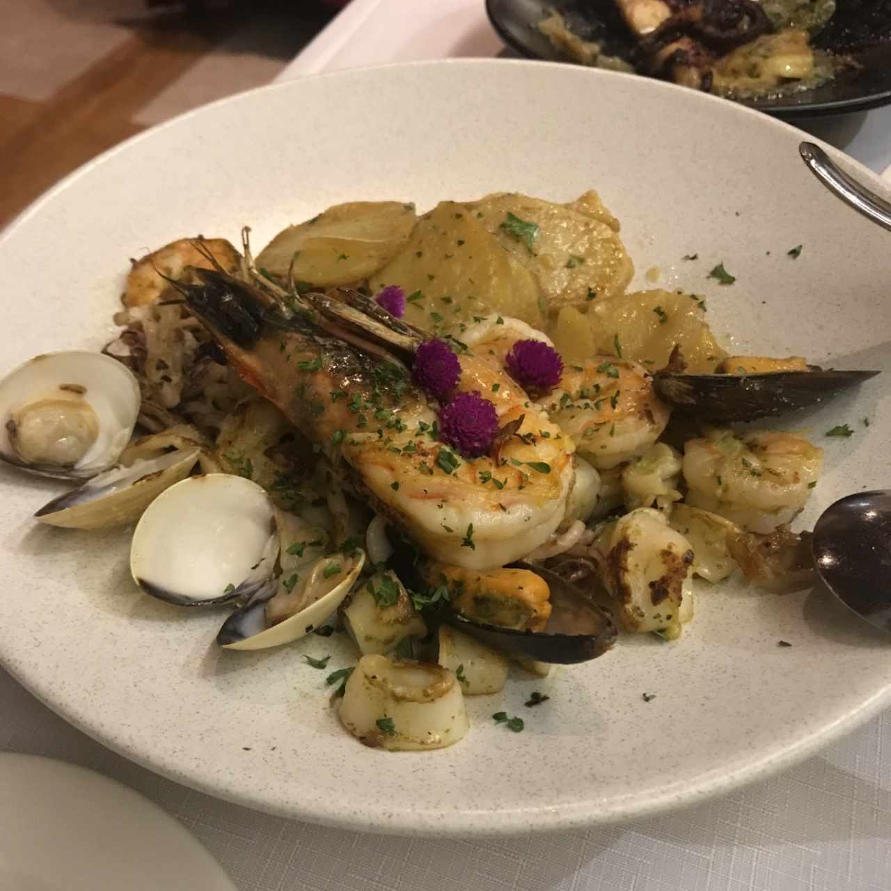 Pescado - Plancha de Mariscos