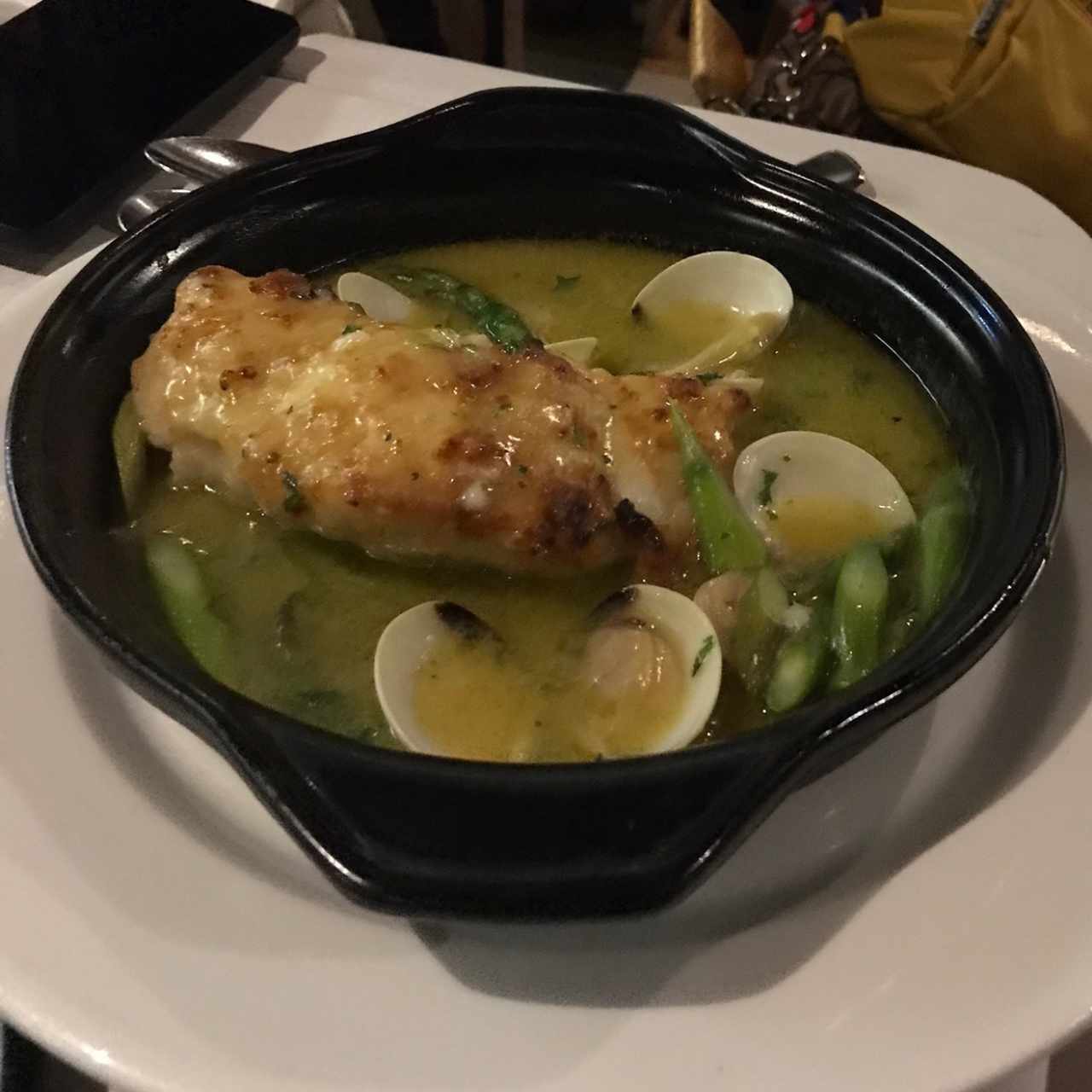 Deliciosa Corvina en Salsa Verde