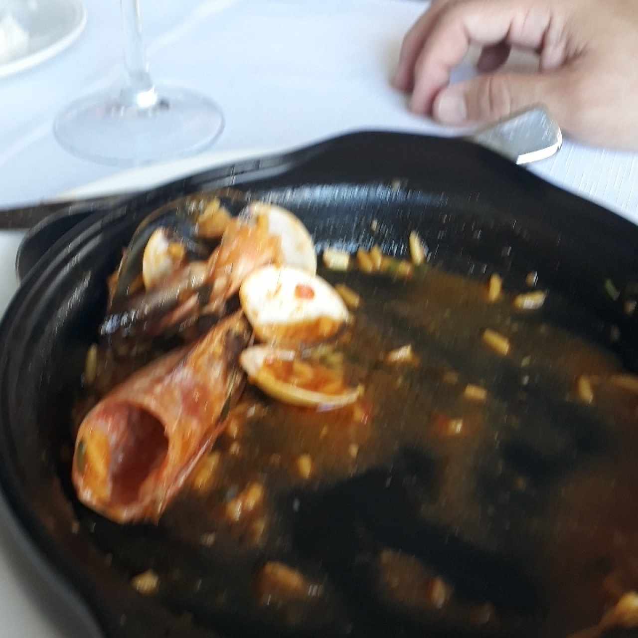 asopado de mariscos no quedo nada