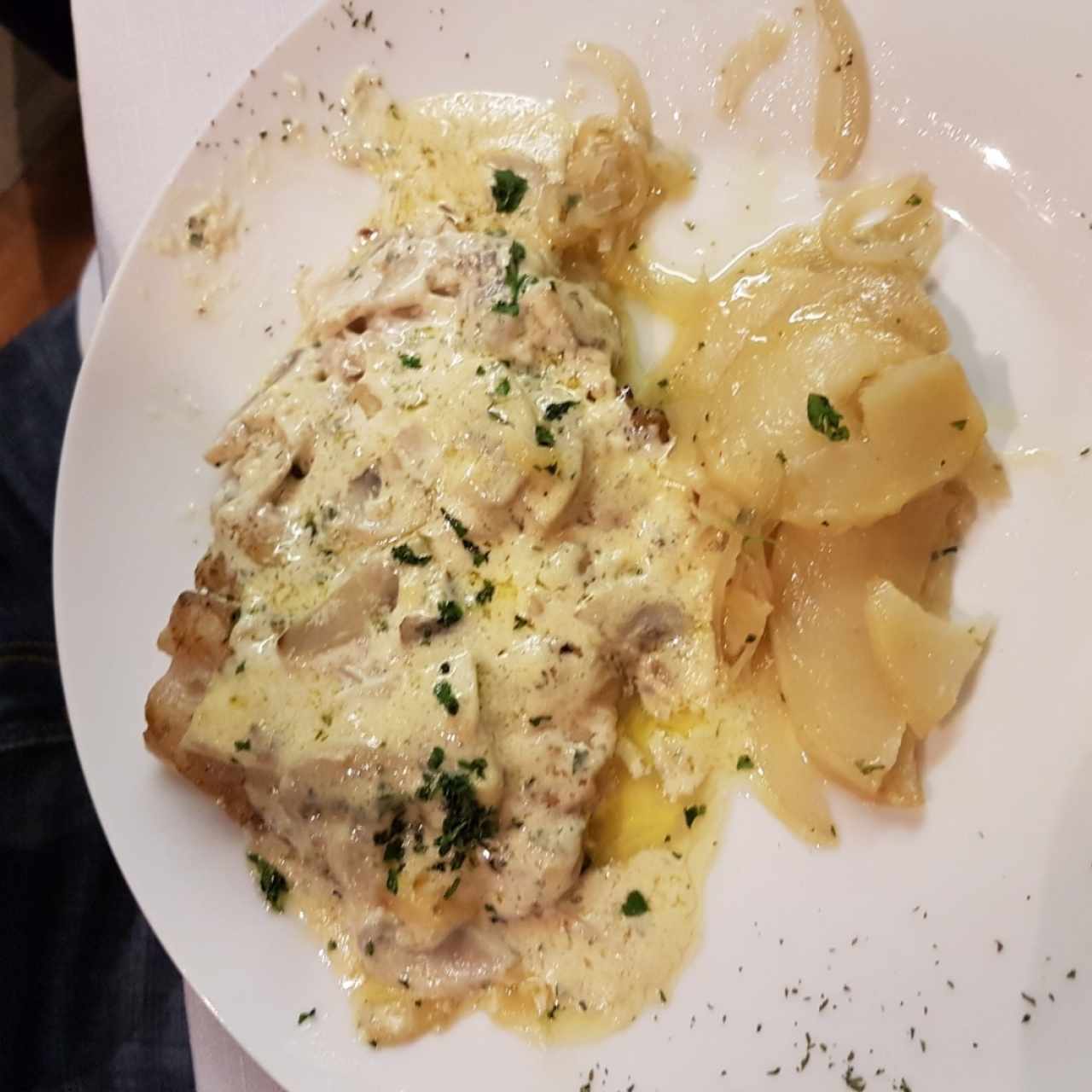 Corvina en Salsa Verde