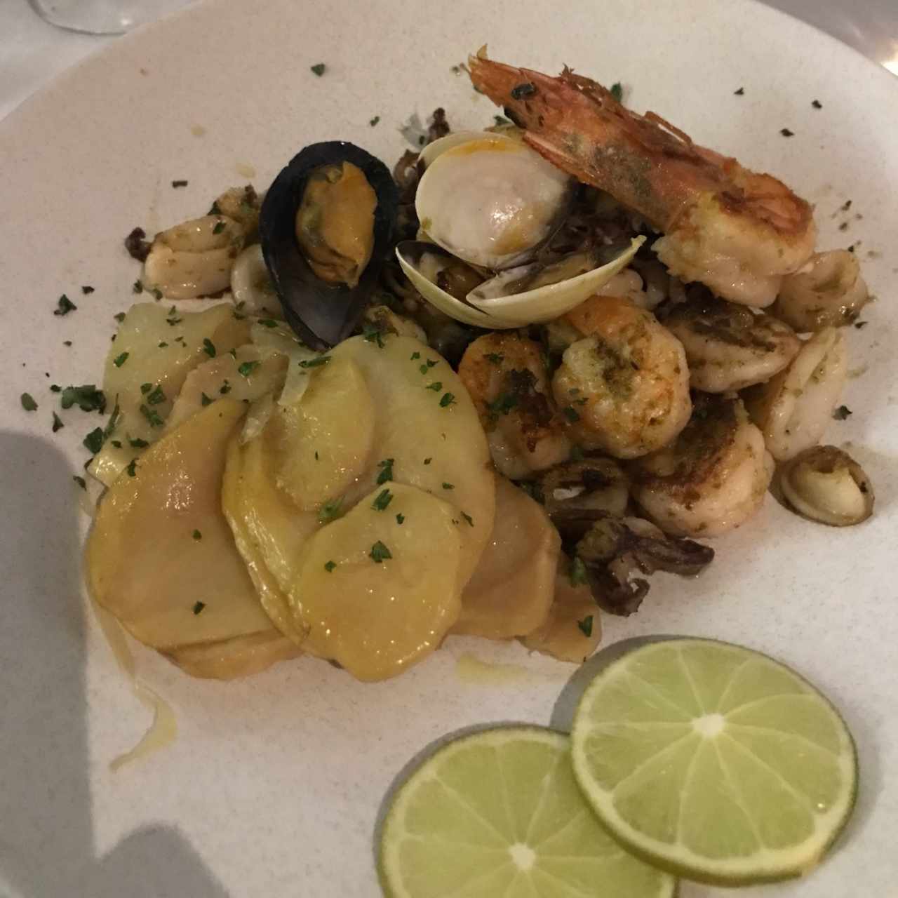 Pescado - Plancha de Mariscos