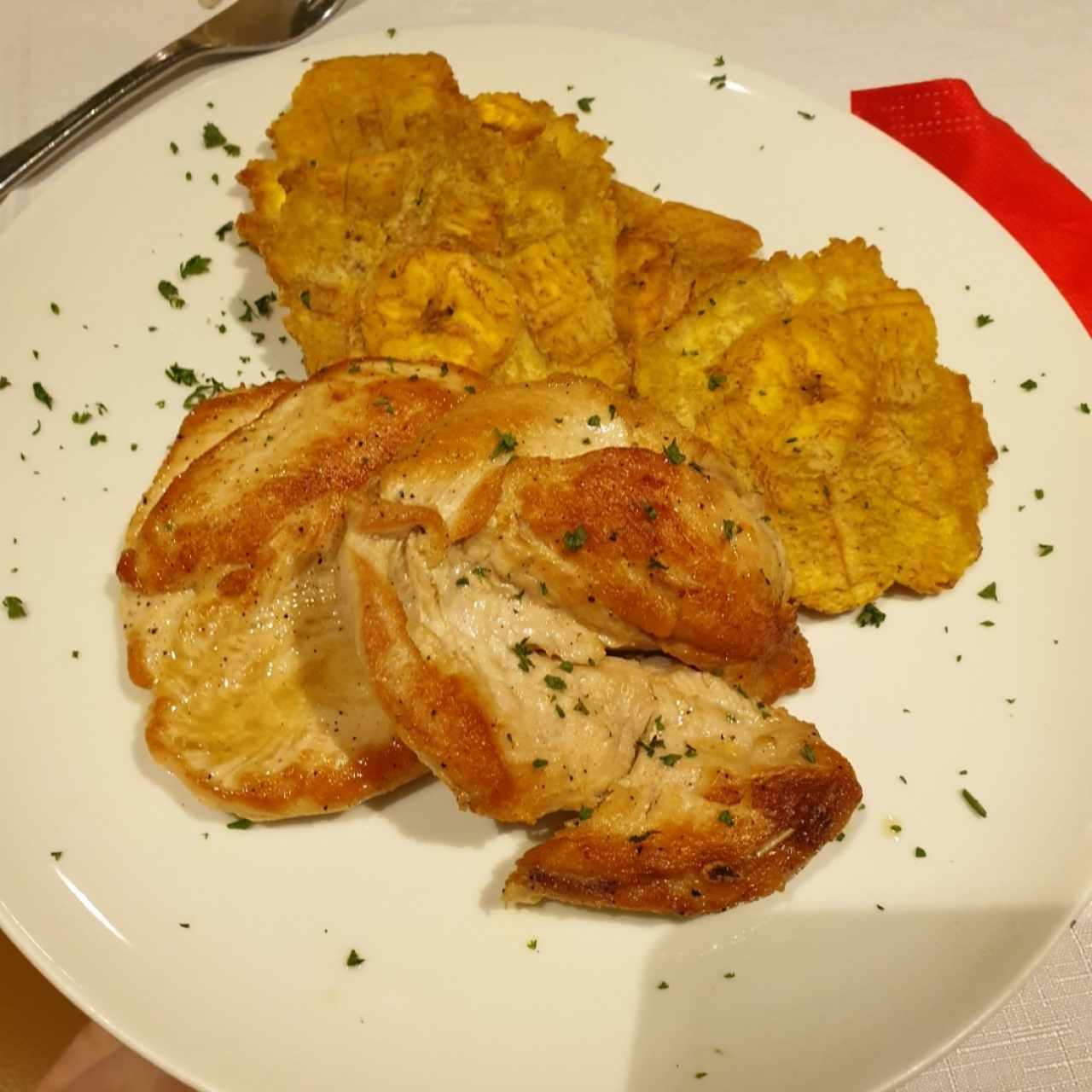 Pollo a la plancha