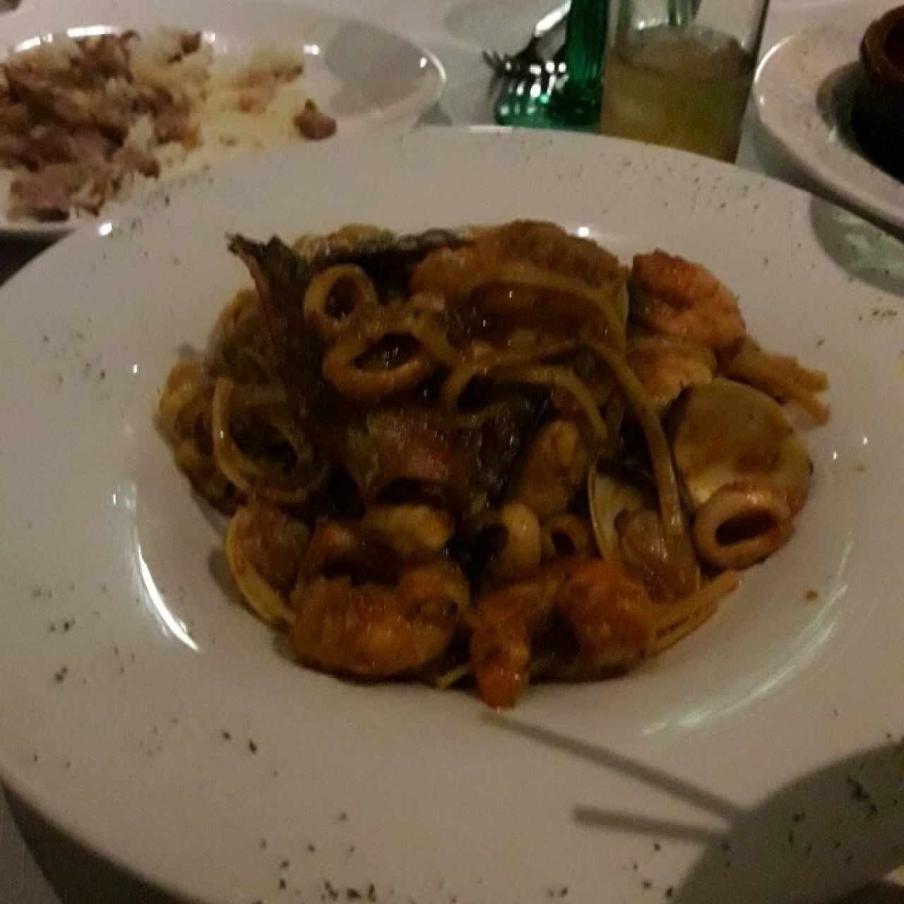 Pasta con Mariscos