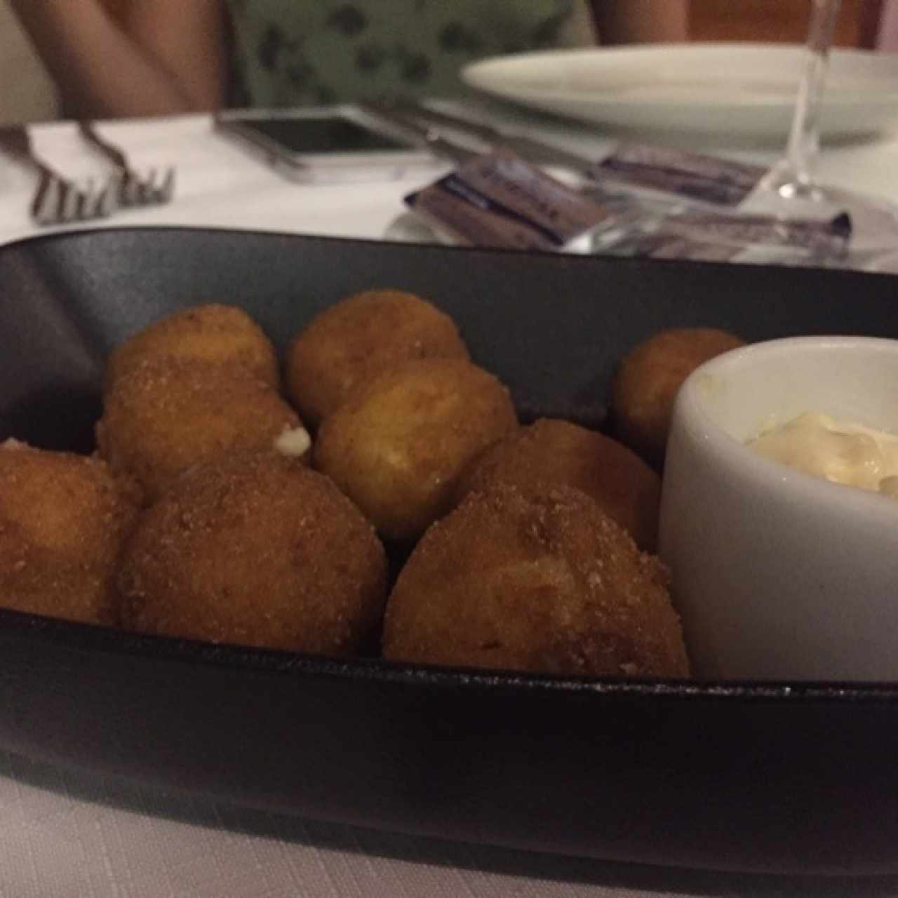 Croquetas de Bacalao/Jamón y Bacon