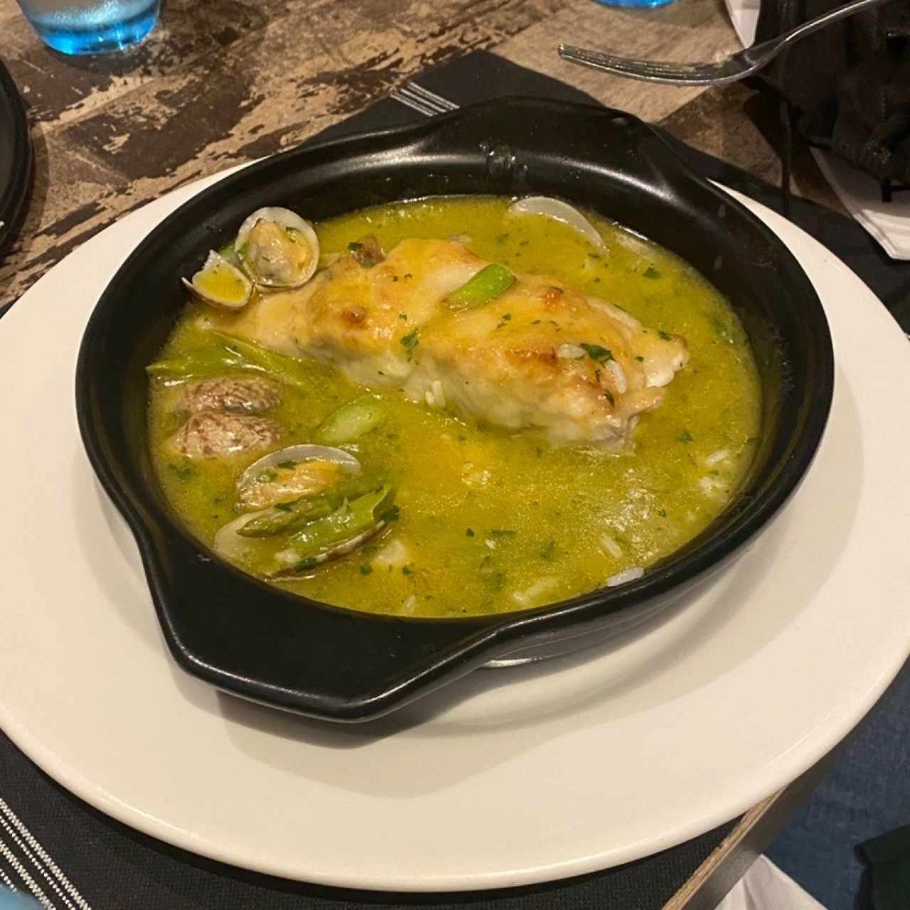 Corvina en Salsa Verde