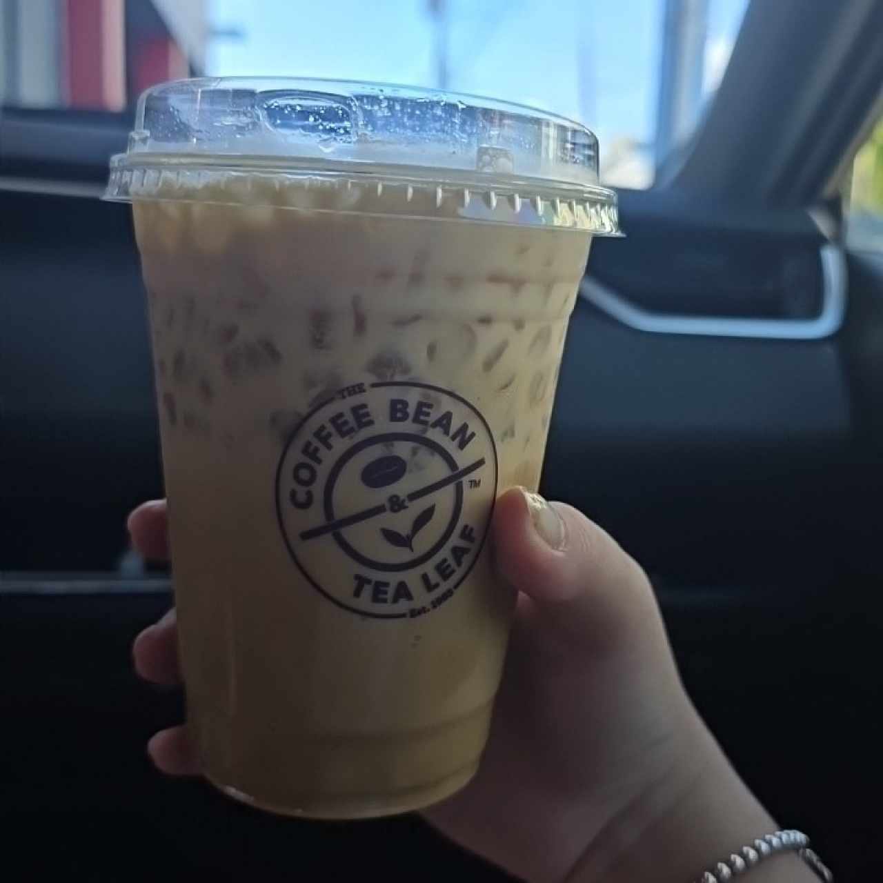 ice caramek latte