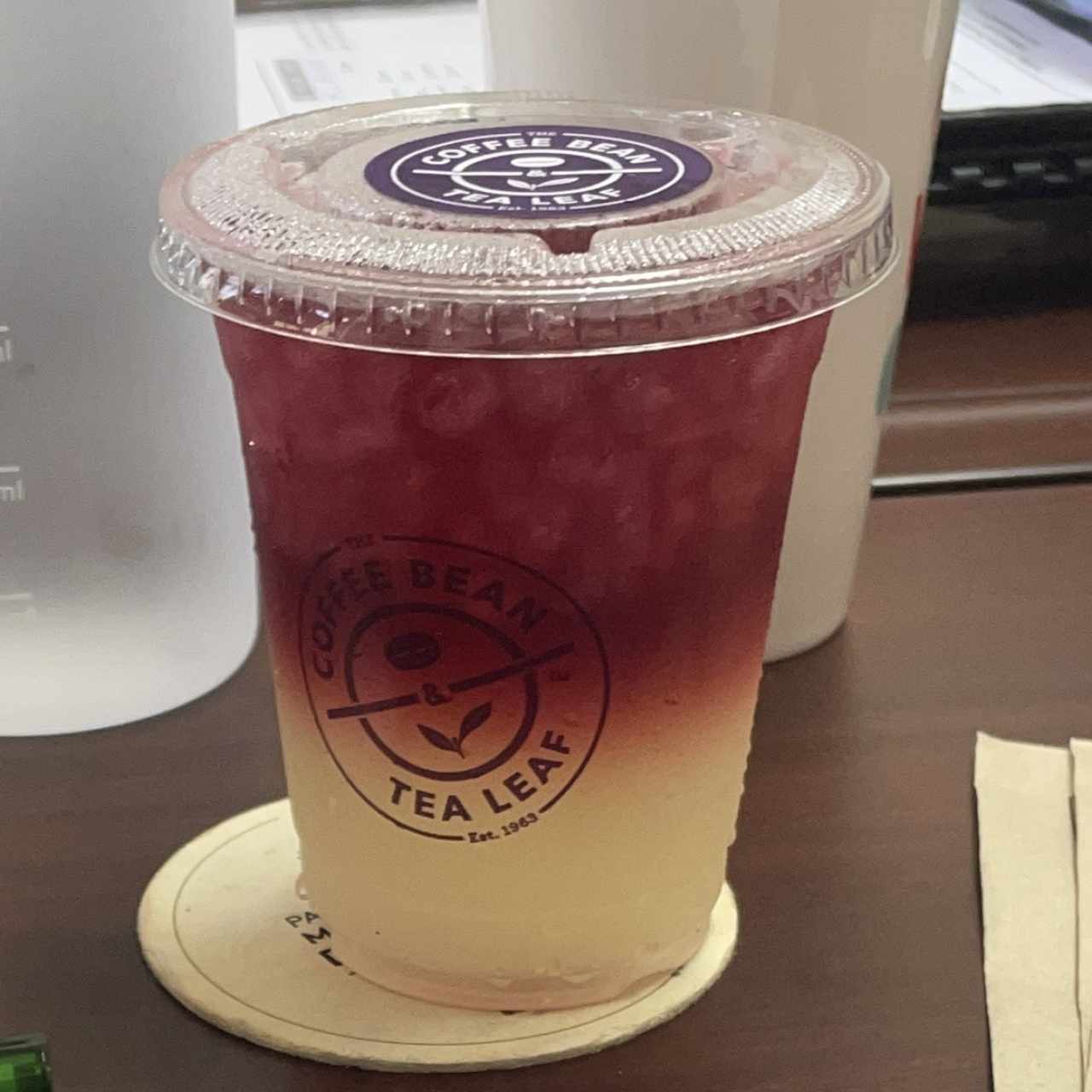 Ice tea hibiscus berry