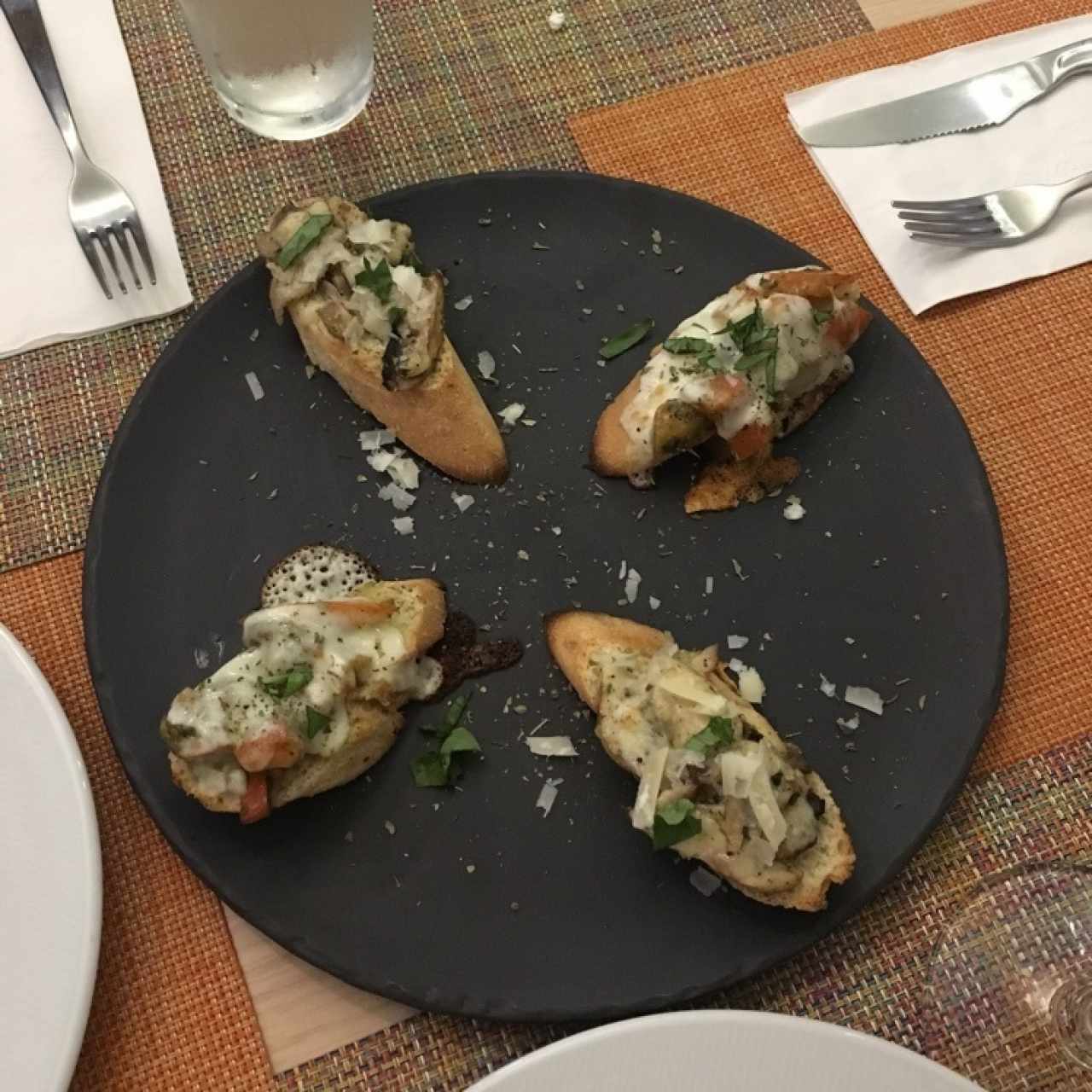 Entradas - Bruschetta Mixta