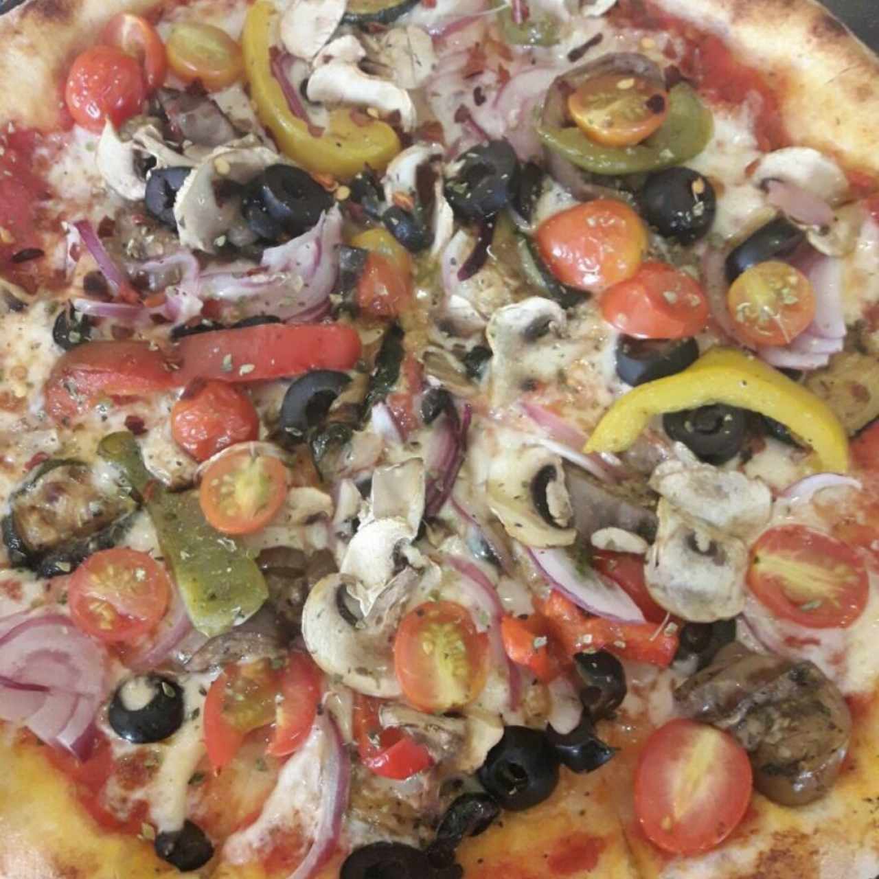 pizza vegetariana