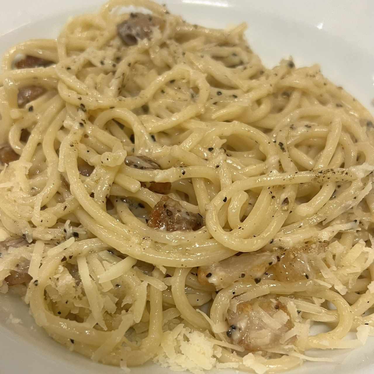 Pasta a la gricia