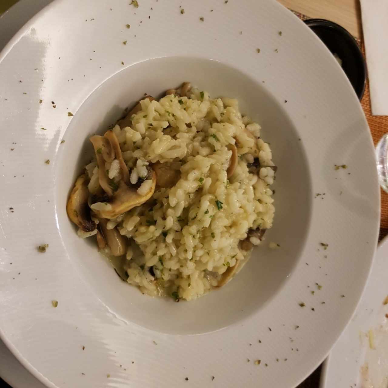 Risotti - Risotto de champiñones