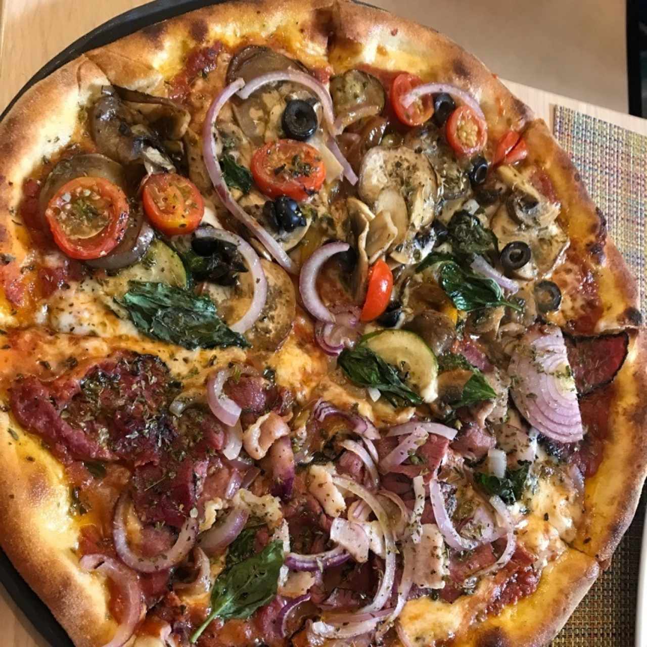 Pizzas Tradicionales - Vegetariana 12$-24$