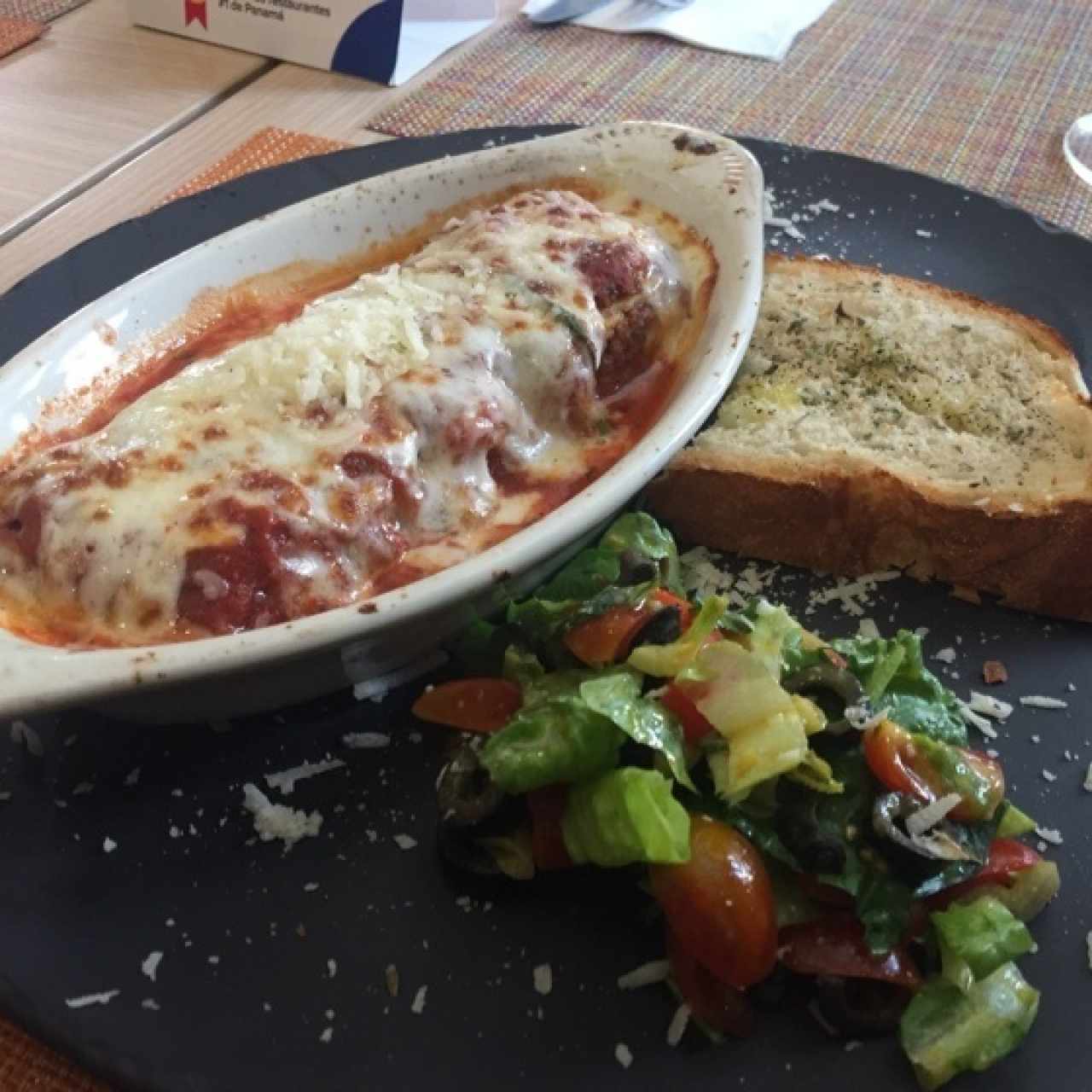 Plato del dia - Lasagna